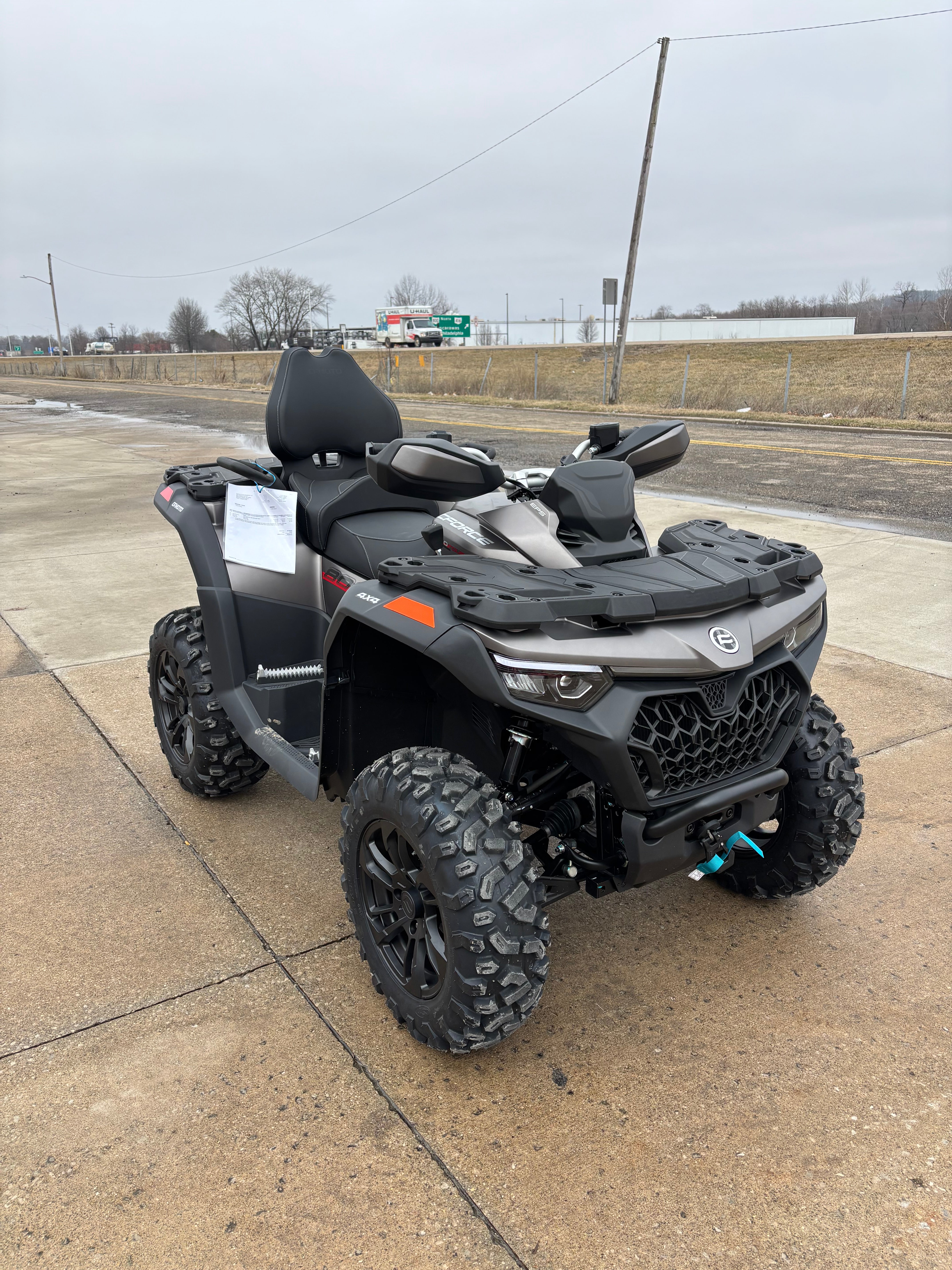 2026 Cfmoto Cforce 800 Touring Gray