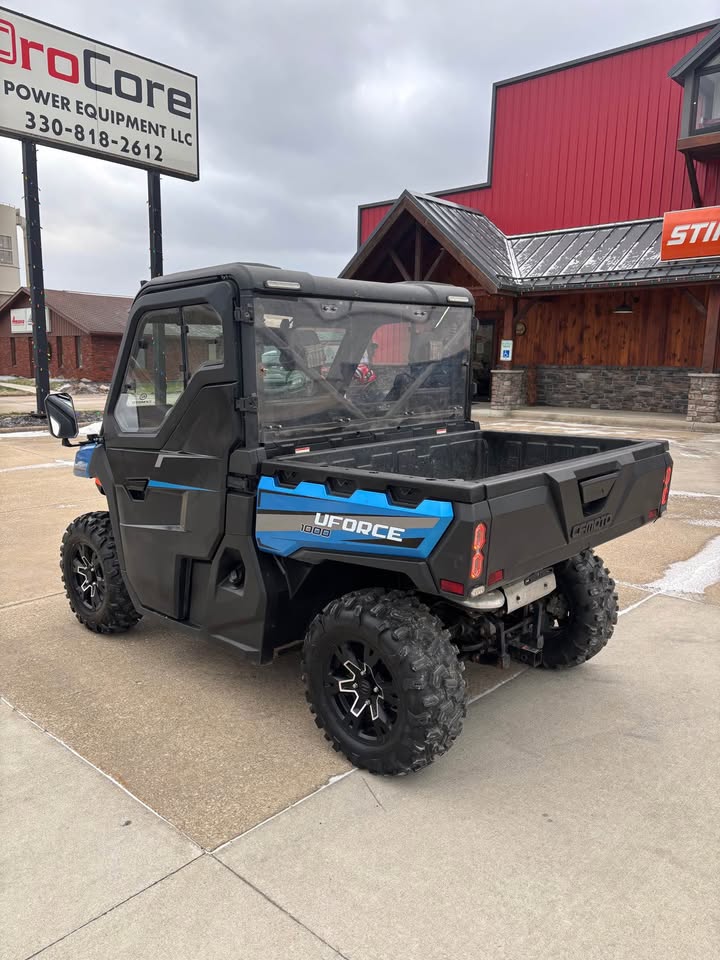 Used 2021 Cfmoto Uforce 1000 Side by Side With Cab And Heater
