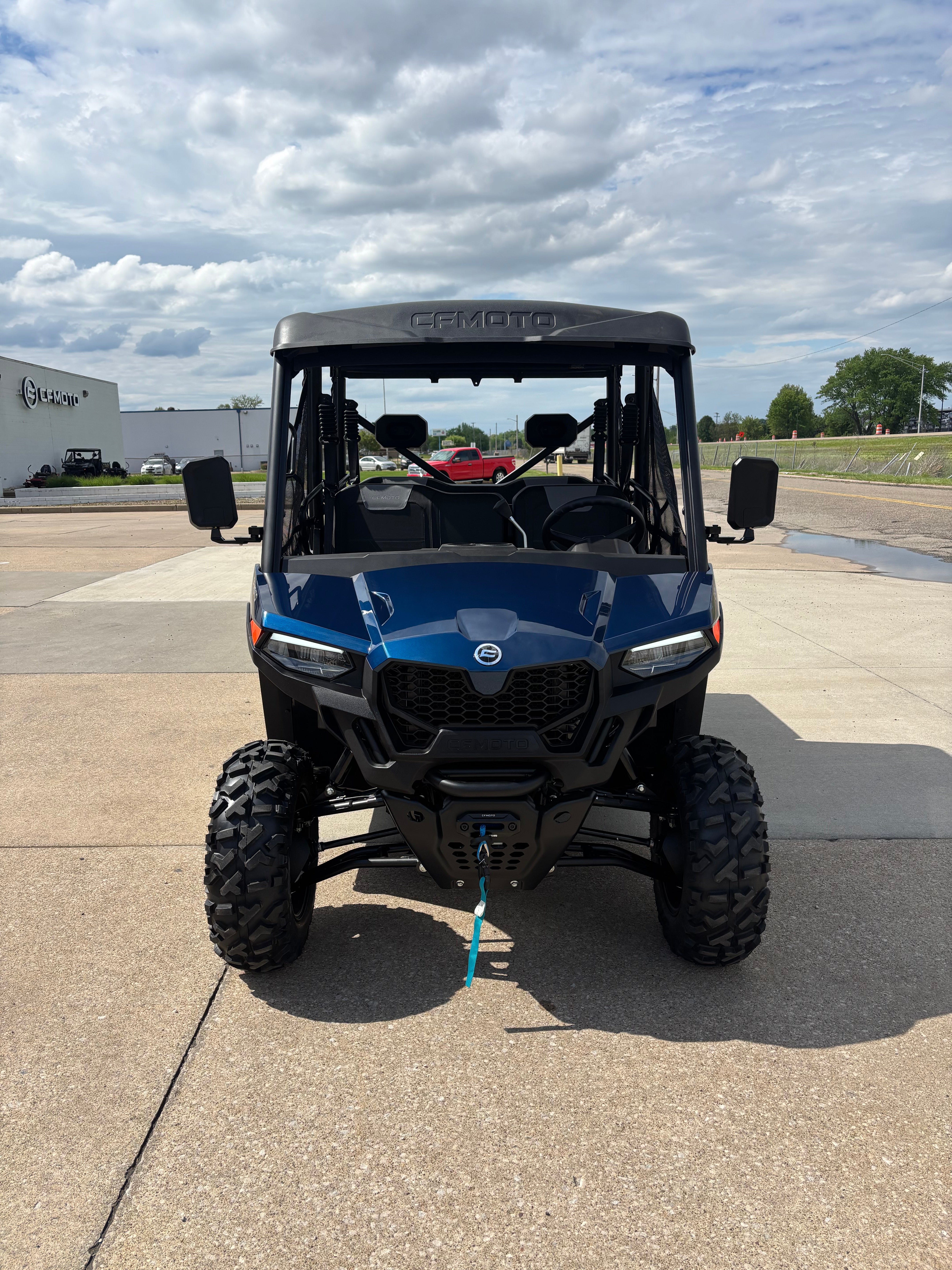 2026 Cfmoto Uforce 800 Crew Cab Side by Side Blue