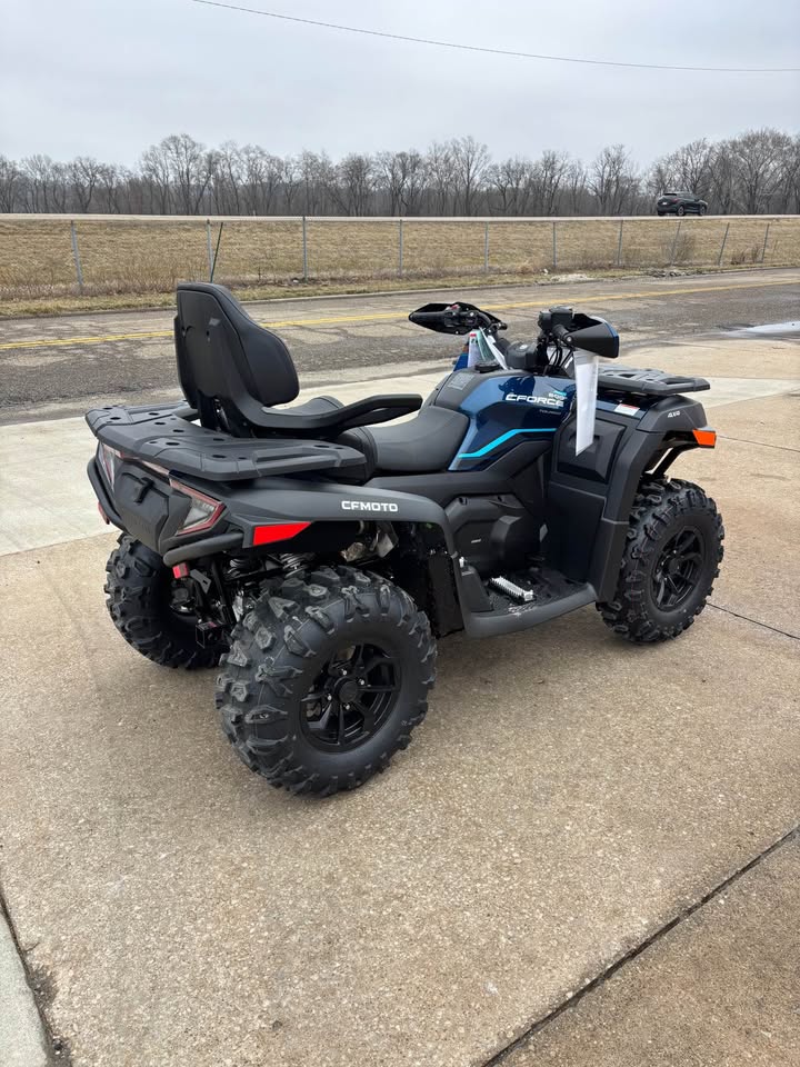 2026 Cfmoto Cforce 600 Touring Blue