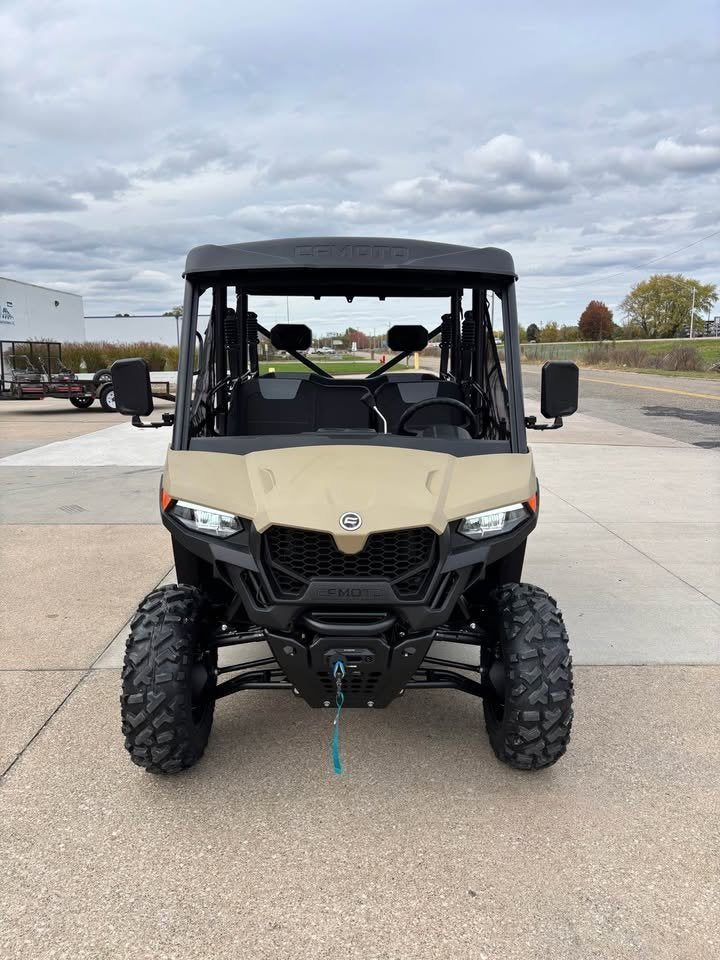2026 Cfmoto Uforce 800 Crew Cab Side By Side Tan