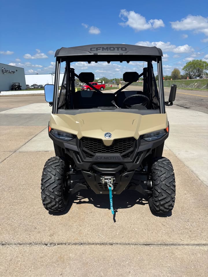 2026 Cfmoto Uforce 600 Utility Side by Side Tan