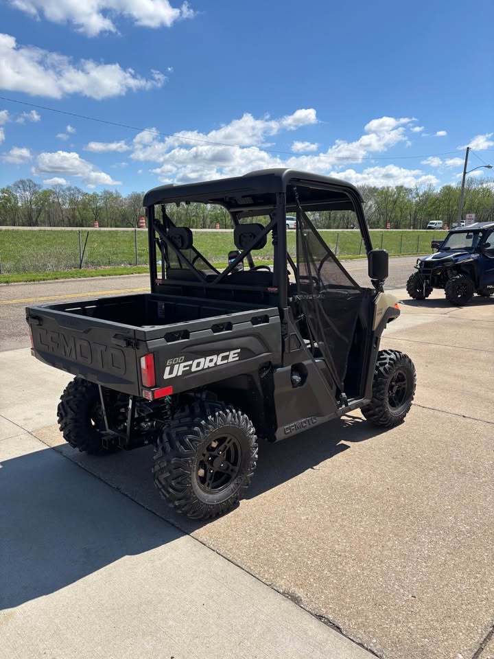 2026 Cfmoto Uforce 600 Utility Side by Side Tan