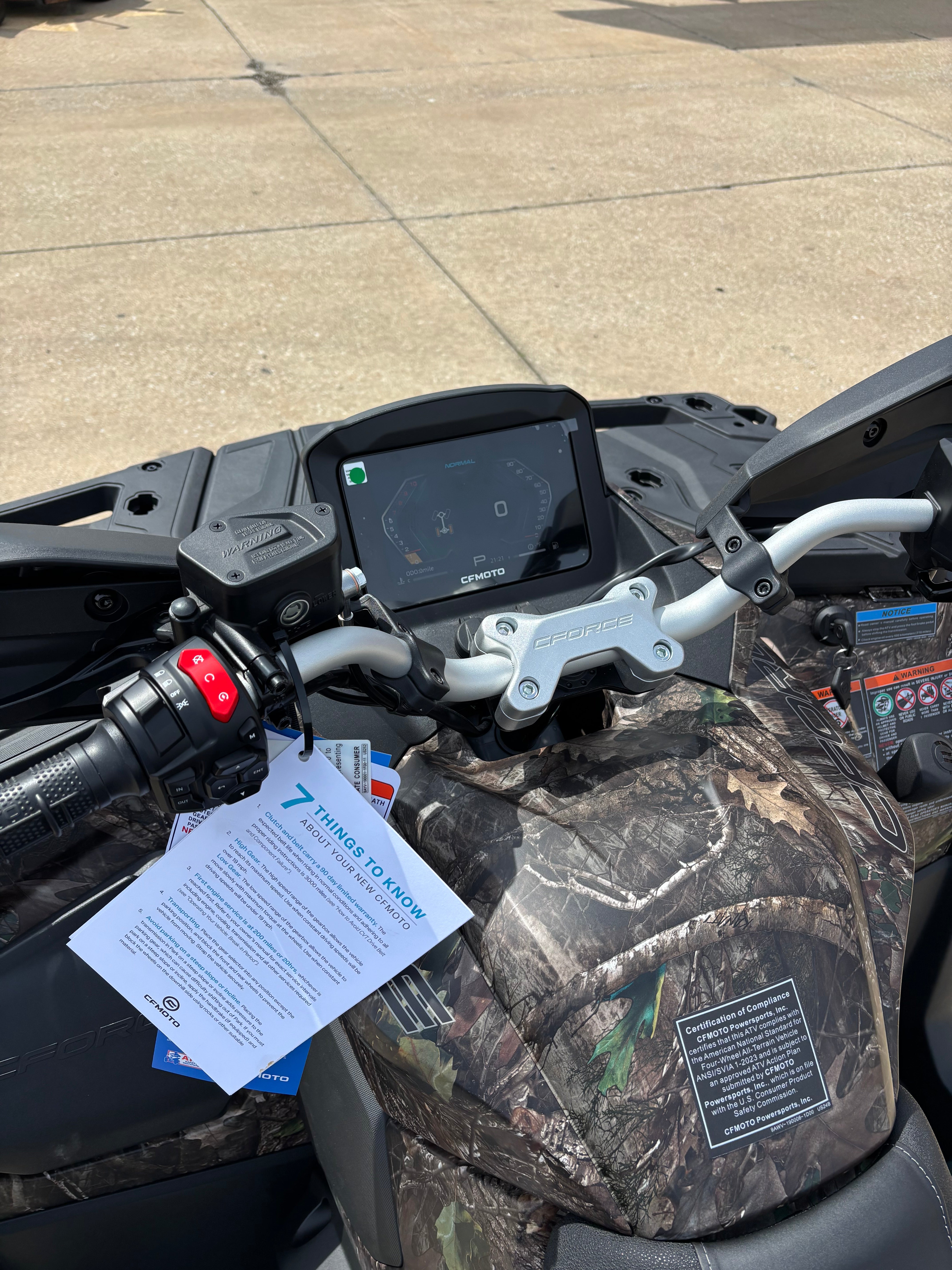 2026 Cfmoto Cforce 1000 Touring Camo Edition