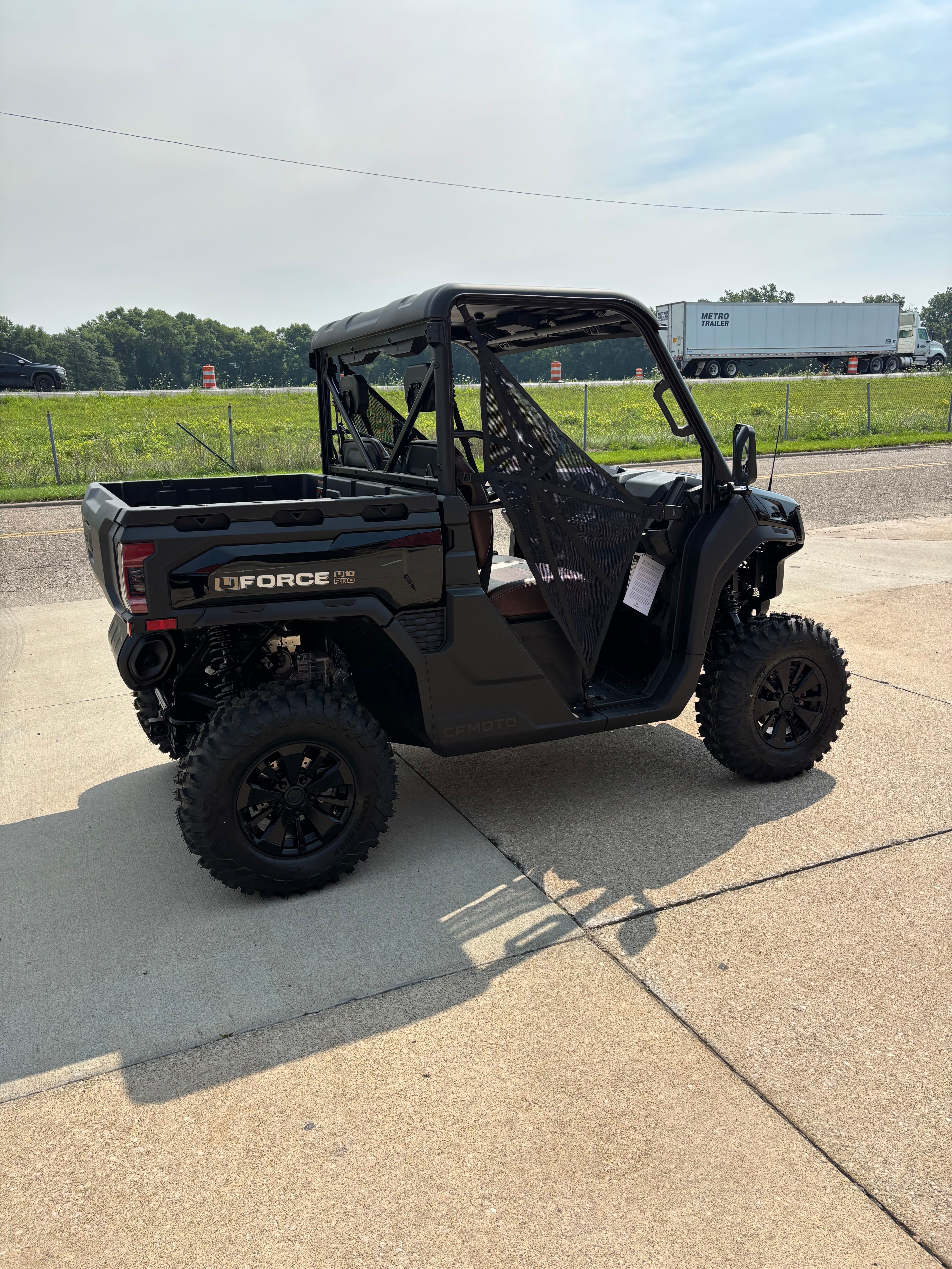 2026 Cfmoto Uforce U10 Pro Utility Side By Side Black