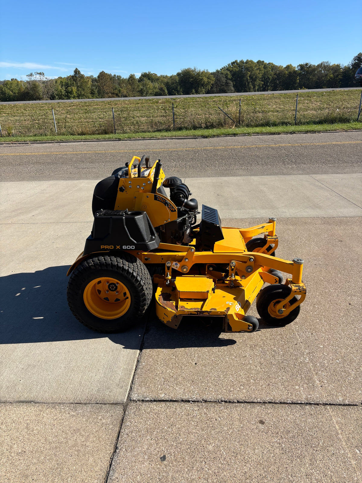 Used Cub Cadet Commercial Stand-On Mower 60-inch.