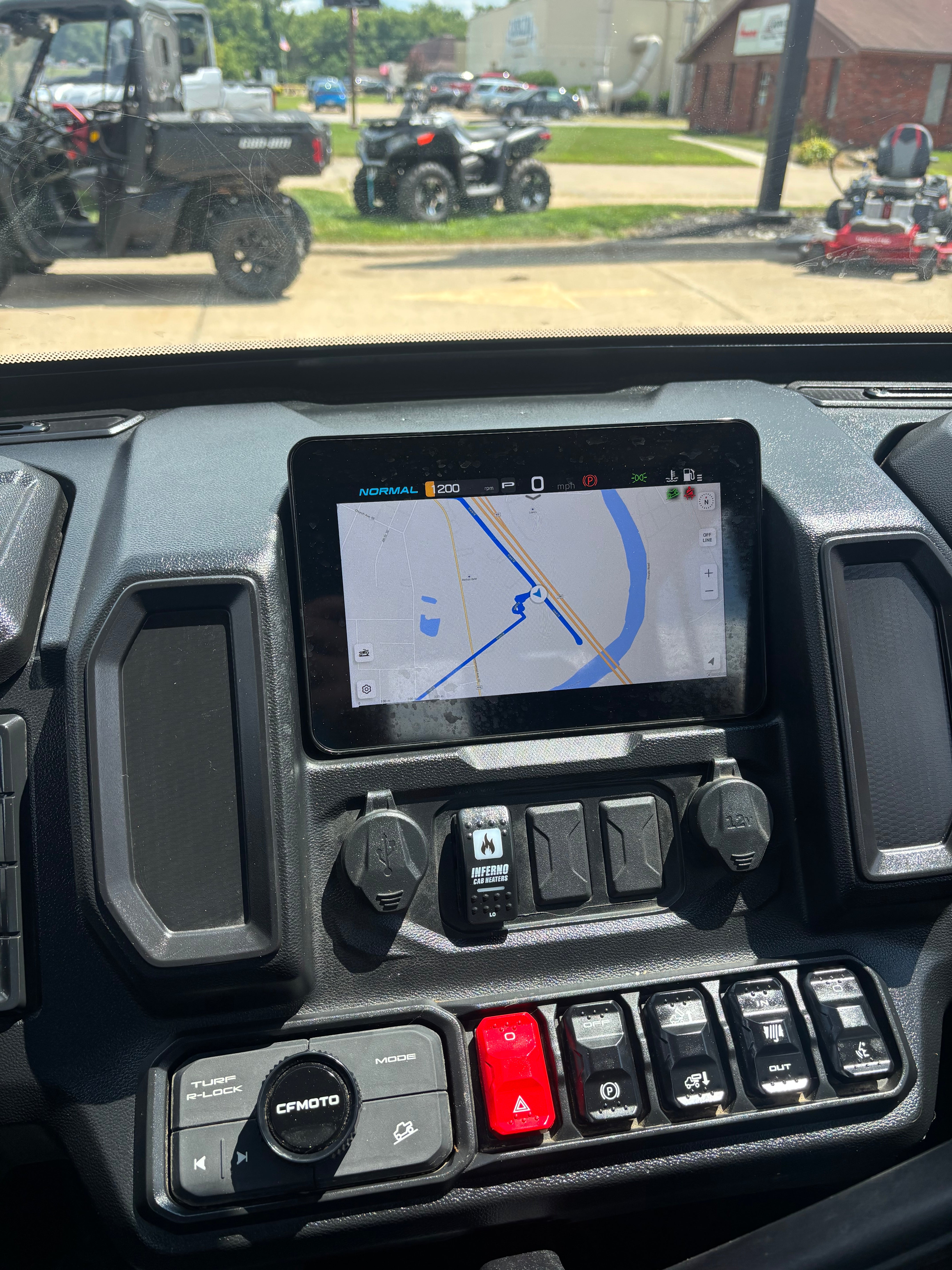Used 2025 Cfmoto U10 Pro Crew Cab Side By Side