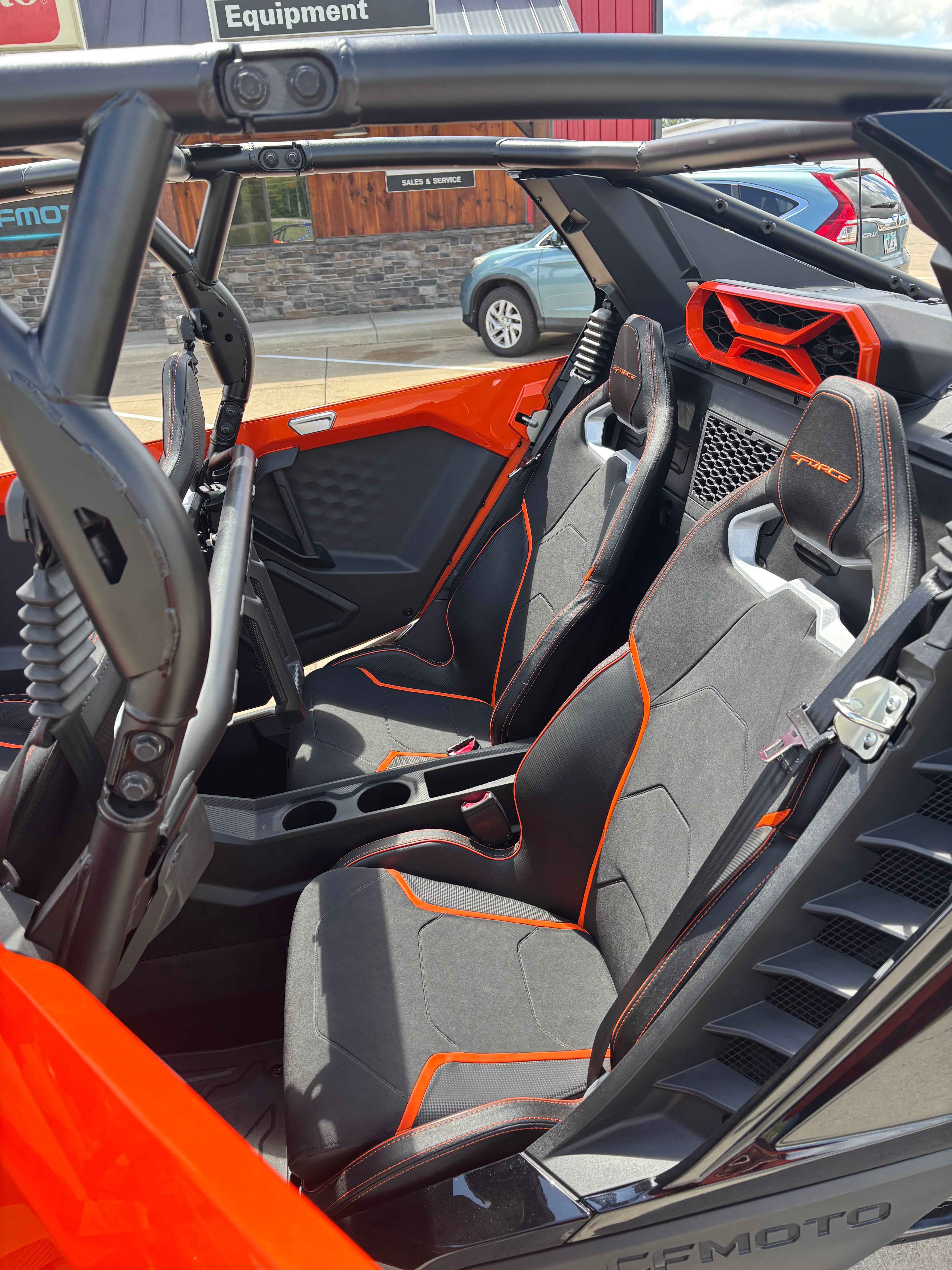 2026 Cfmoto Zforce Z10 4 Sport Side By Side Orange