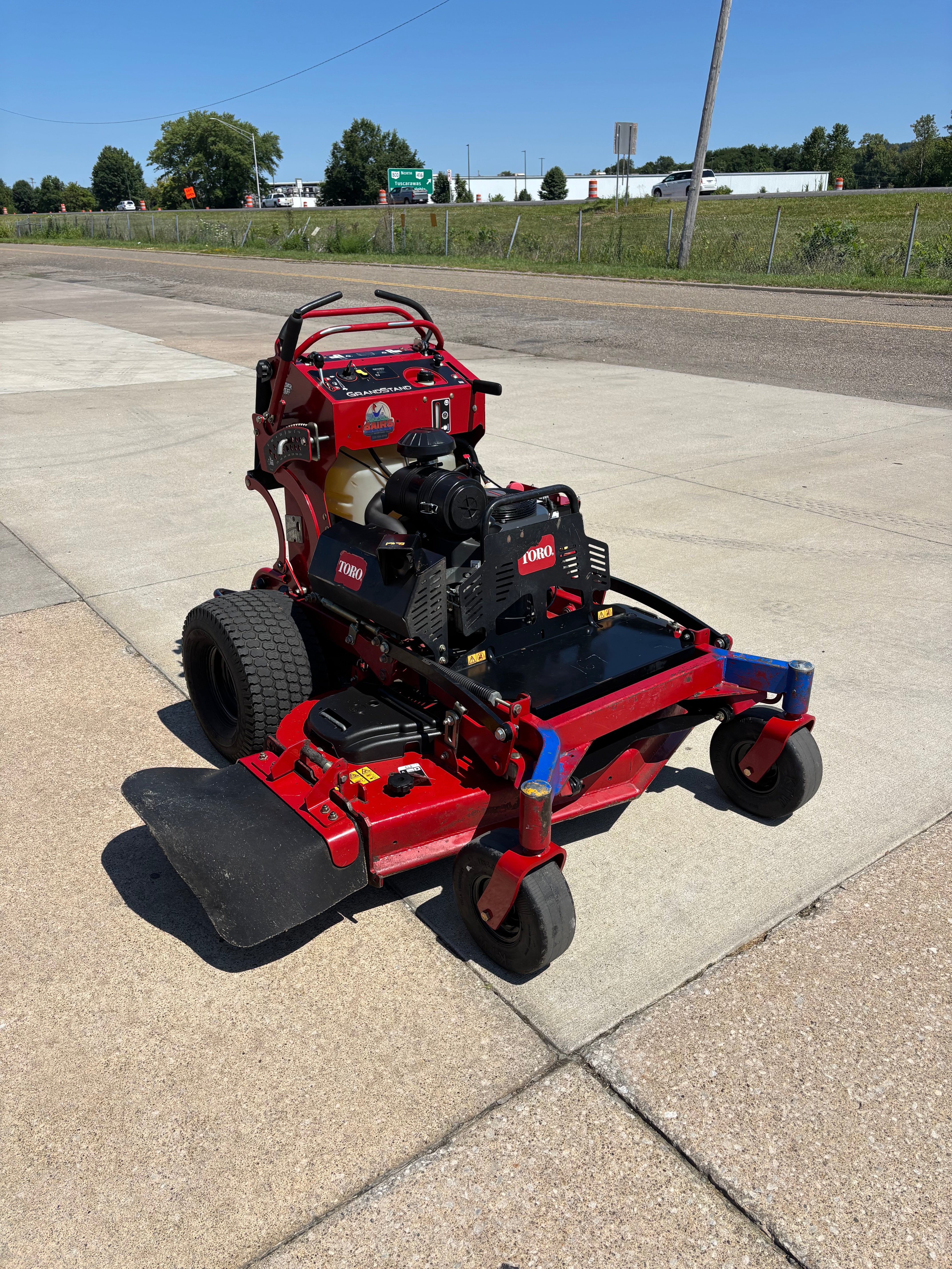 Used Toro Grandstand 52'' Stand On mower