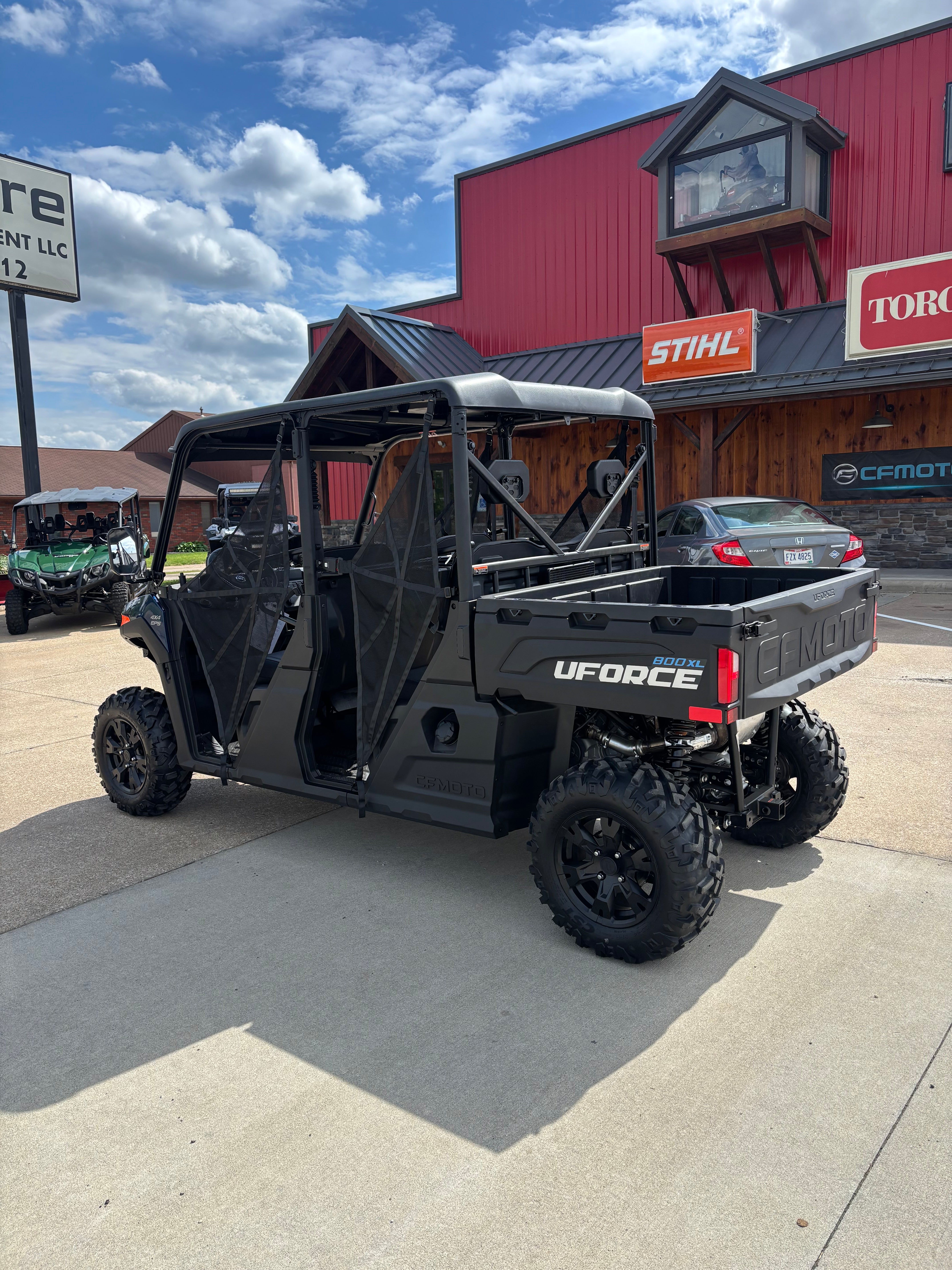 2026 Cfmoto Uforce 800 Crew Cab Side by Side Blue