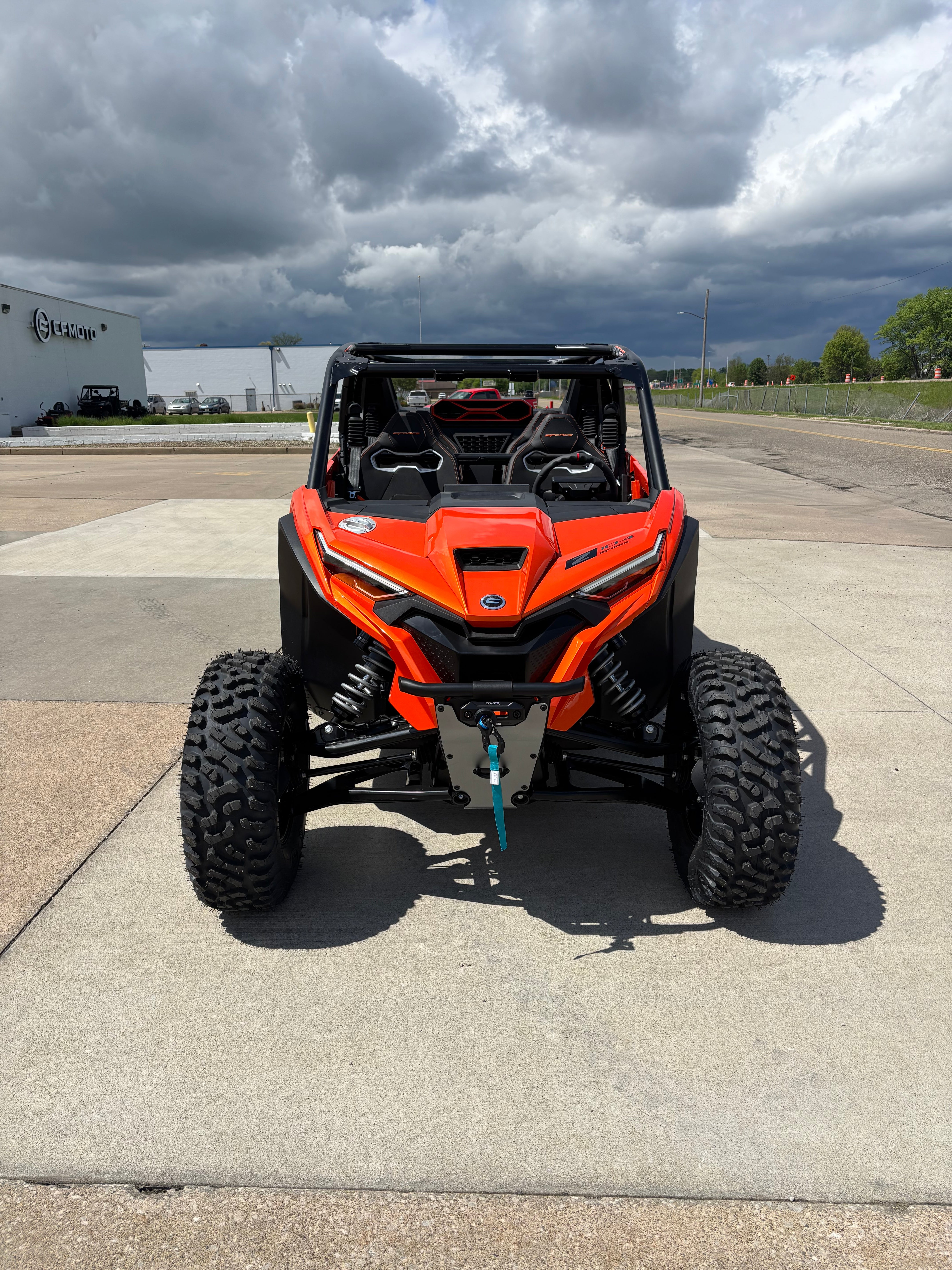 2026 Cfmoto Zforce Z10 4 Sport Side By Side Orange