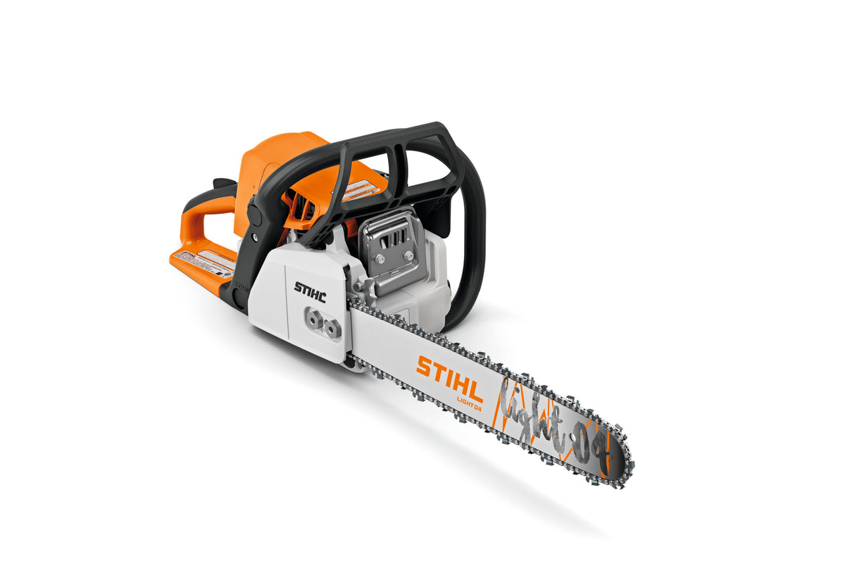 STIHL MS 250 chainsaw detail
