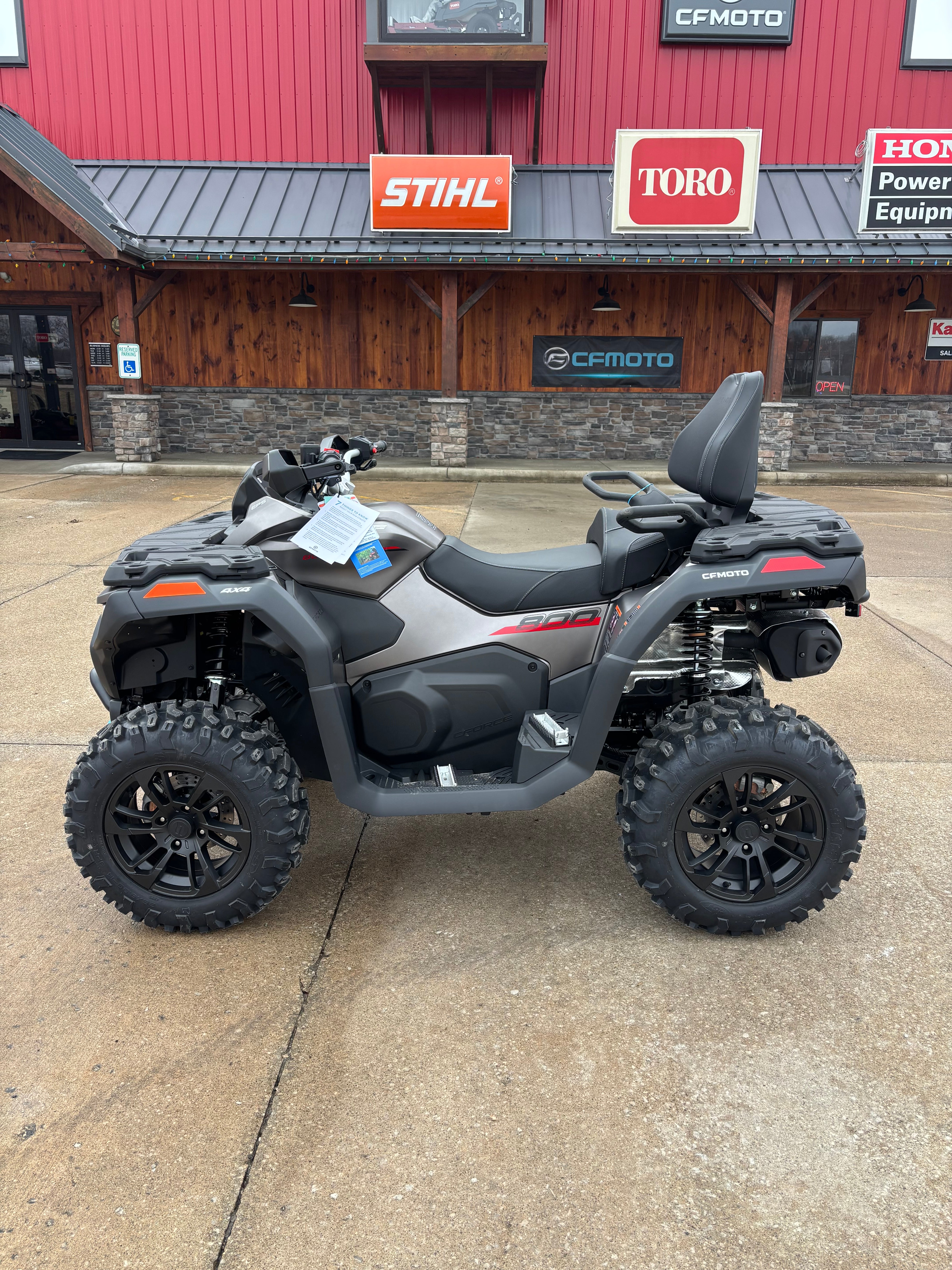 2026 Cfmoto Cforce 800 Touring Gray