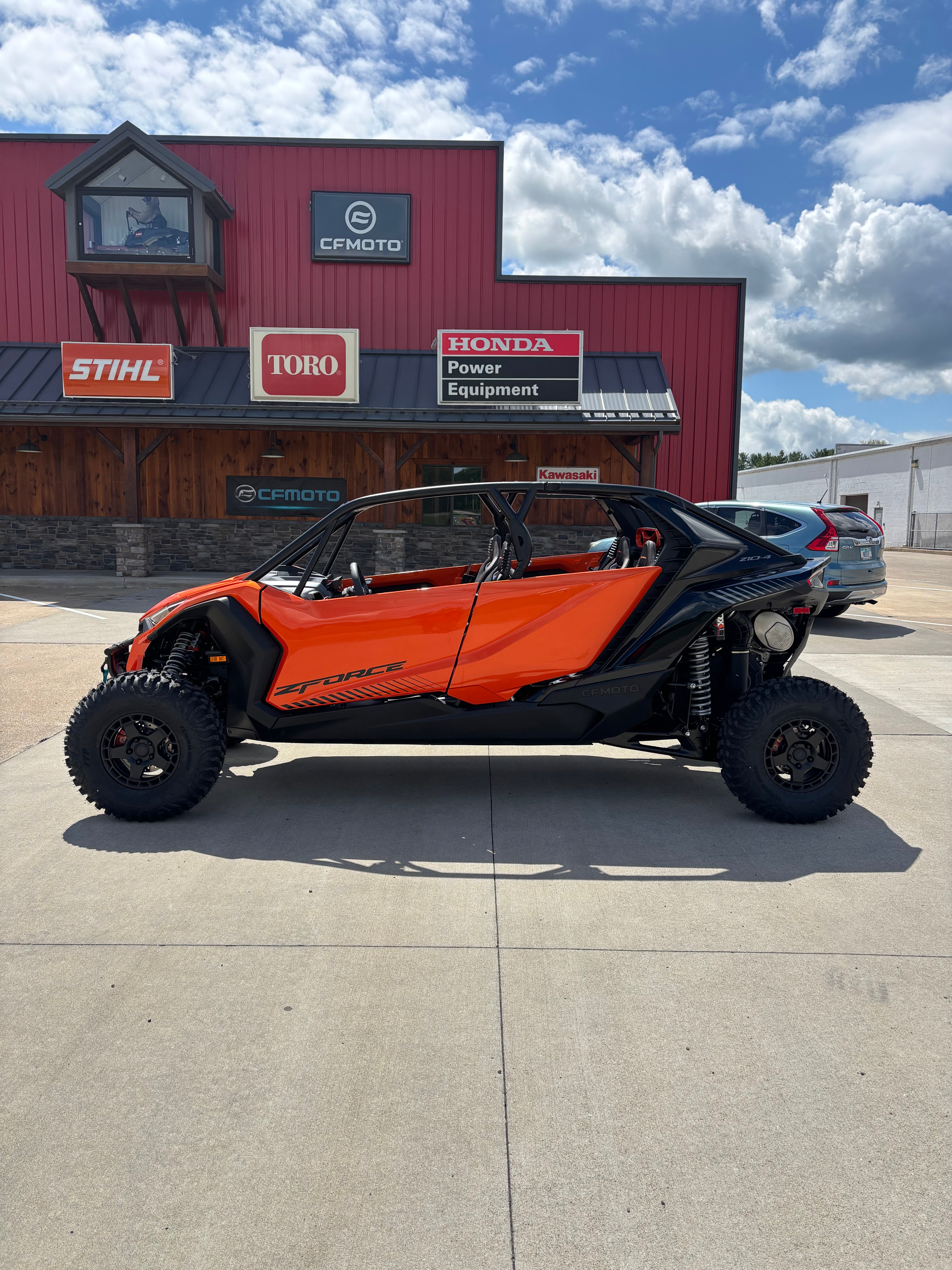 2026 Cfmoto Zforce Z10 4 Sport Side By Side Orange