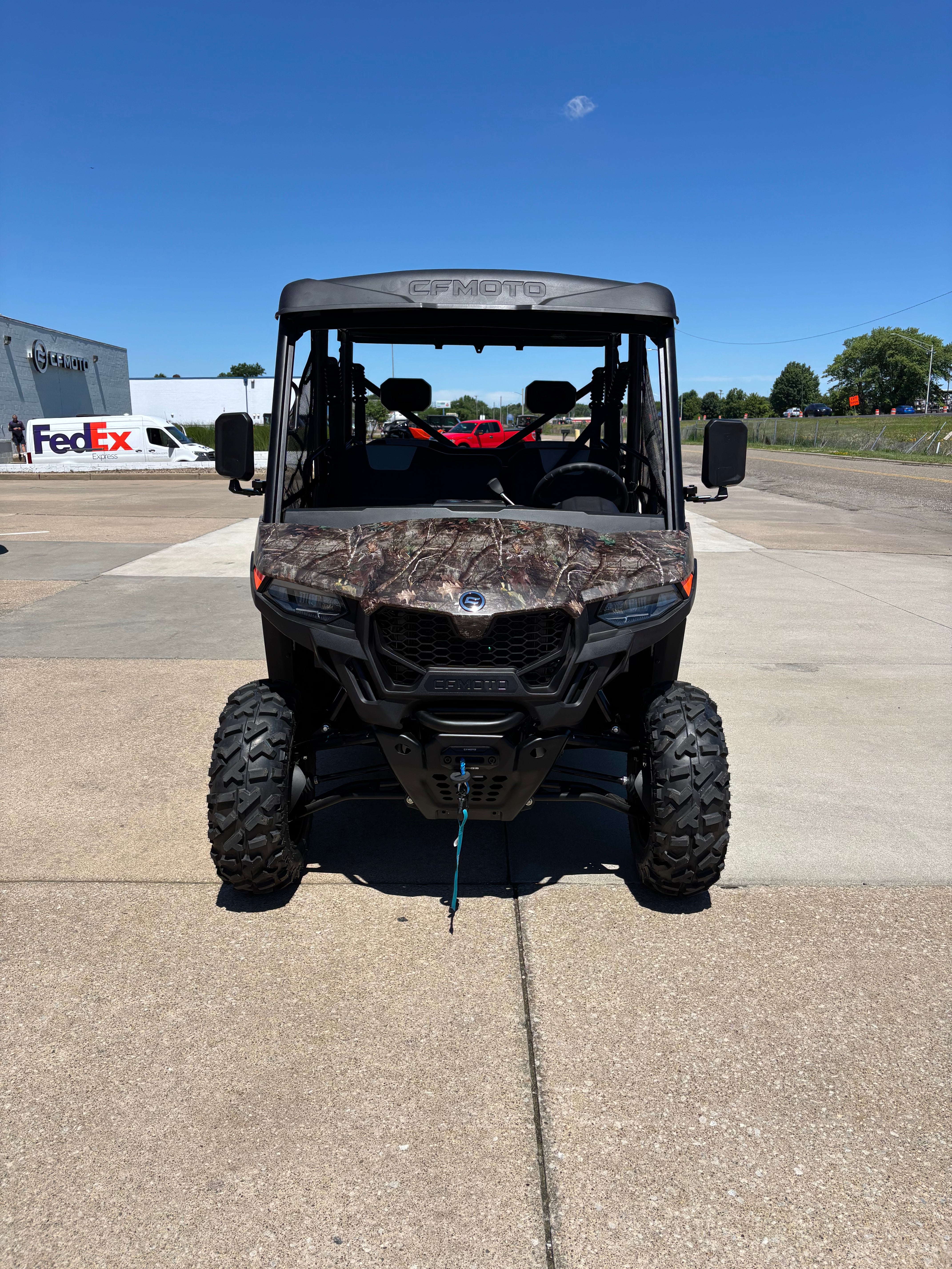 2026 Cfmoto Uforce 800 Crew Cab Utility Side by Side Camo