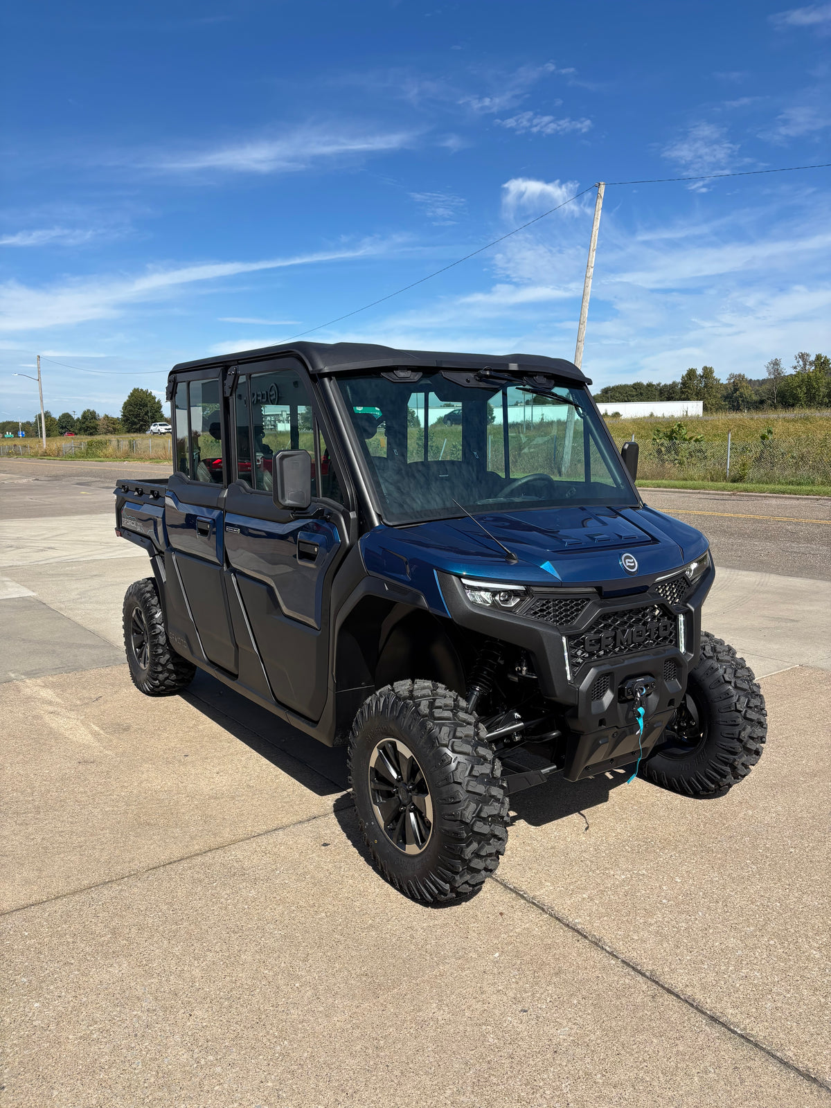 2027 CFMOTO UFORCE U10 XL Pro Highland Twilight Blue - view 6
