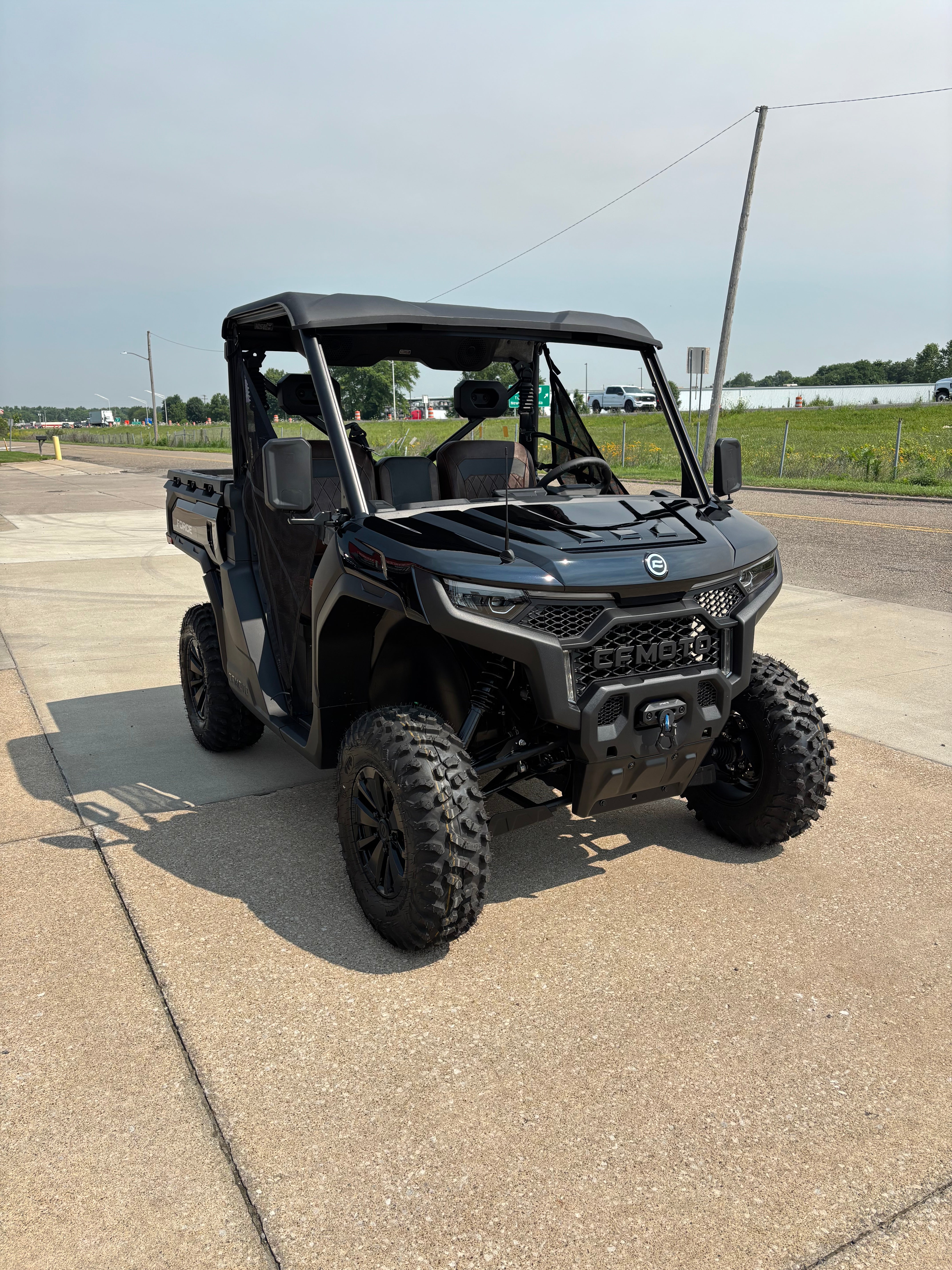 2026 Cfmoto Uforce U10 Pro Utility Side By Side Black