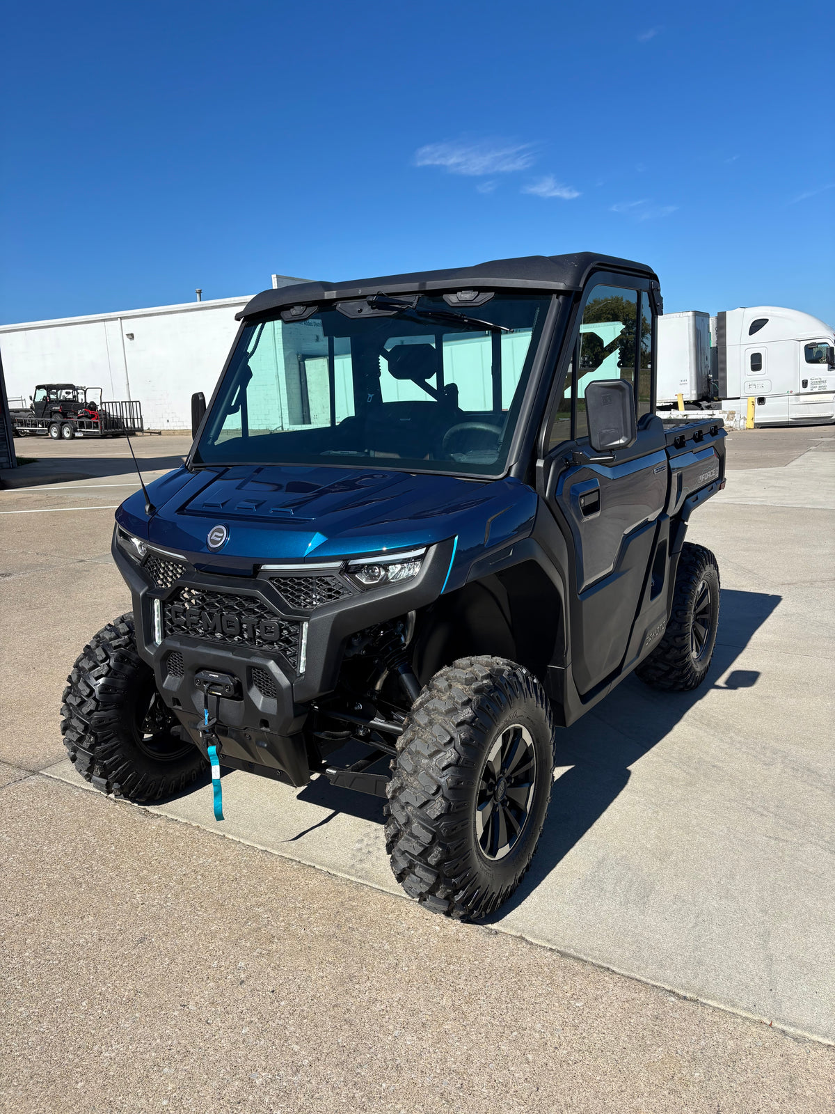 2027 CFMOTO UFORCE U10 Pro Highland Twilight Blue