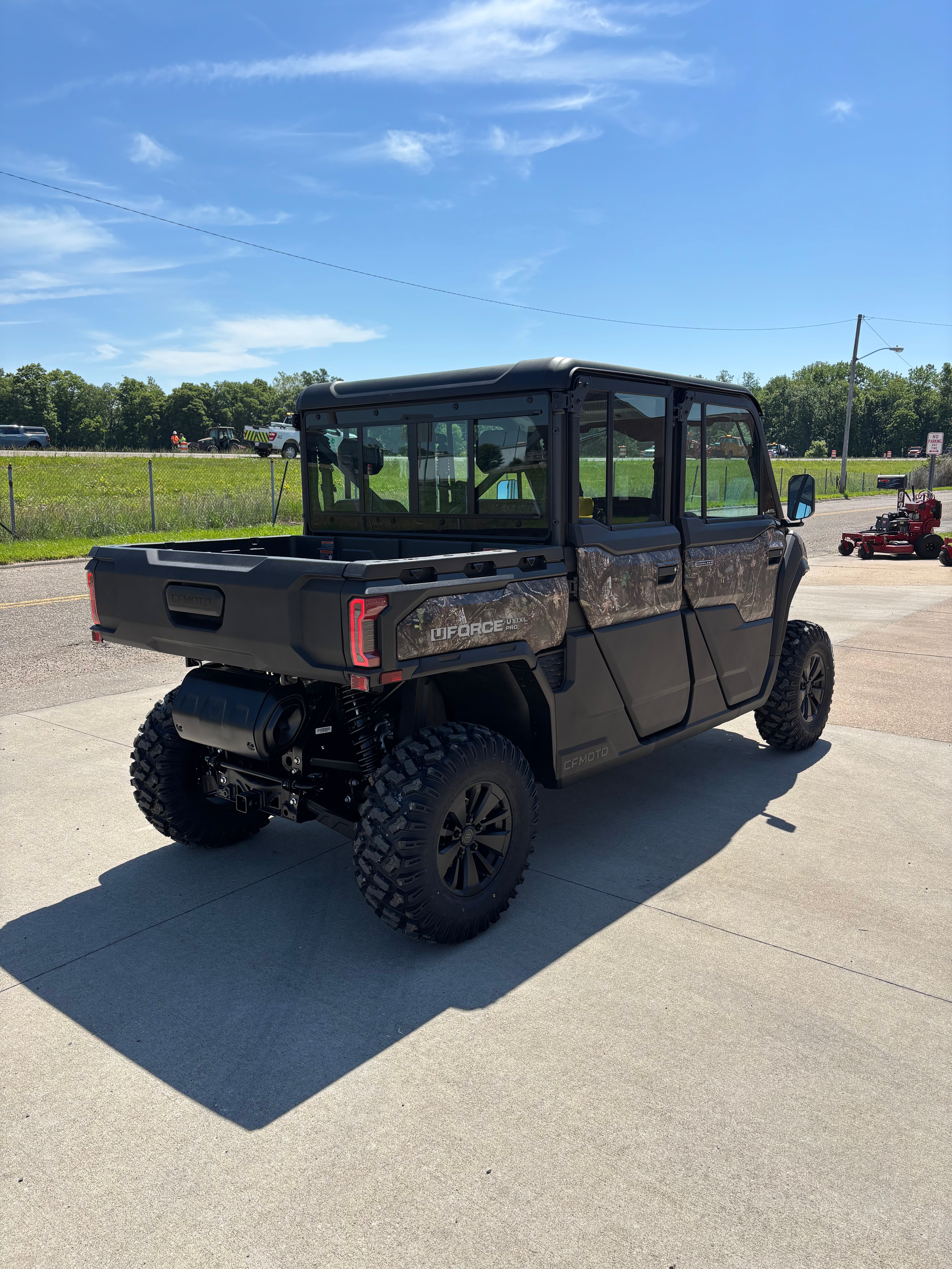 2026 Cfmoto U10 Pro Highland Crew Cab Side By Side Camo