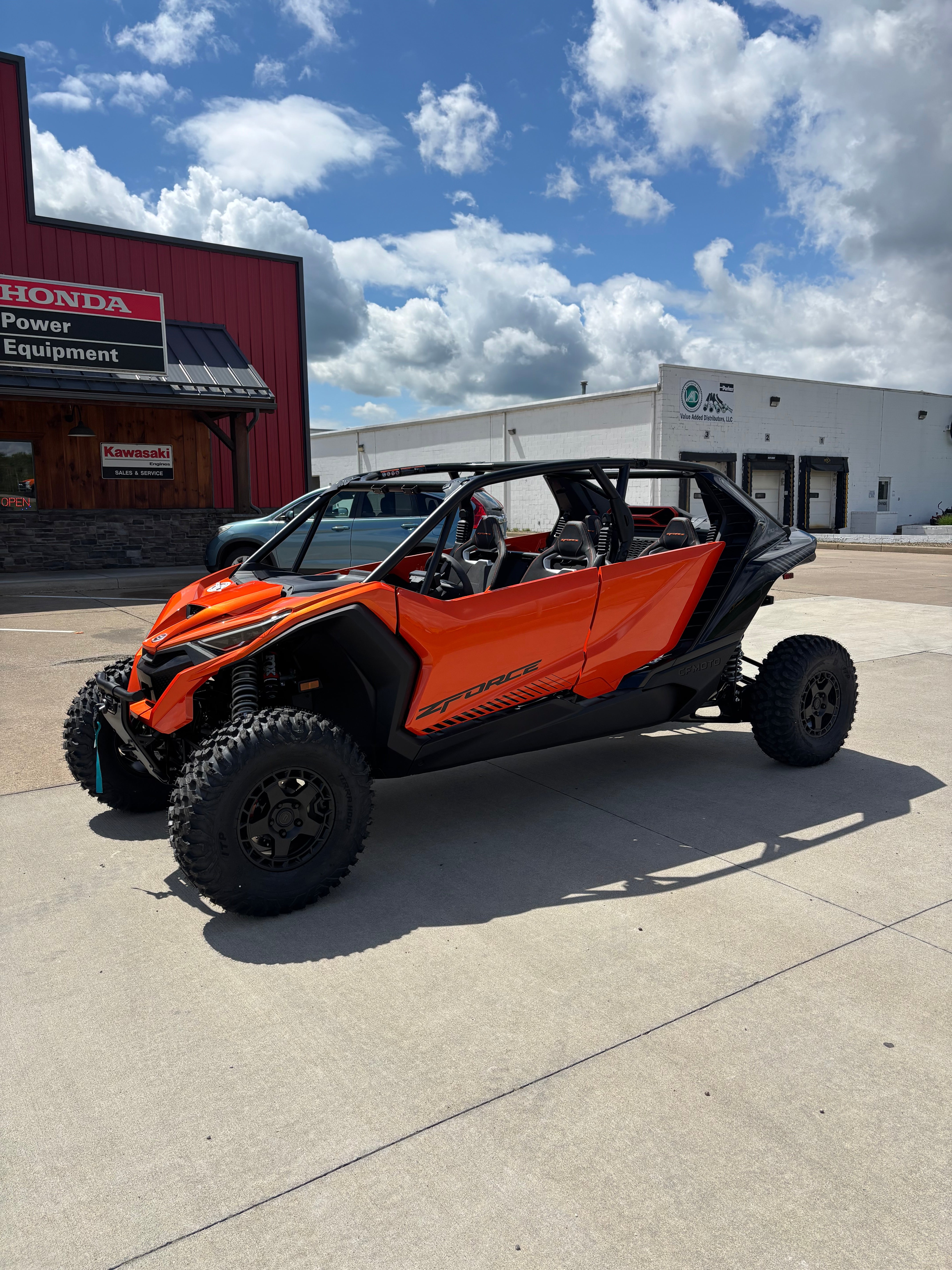 2026 Cfmoto Zforce Z10 4 Sport Side By Side Orange