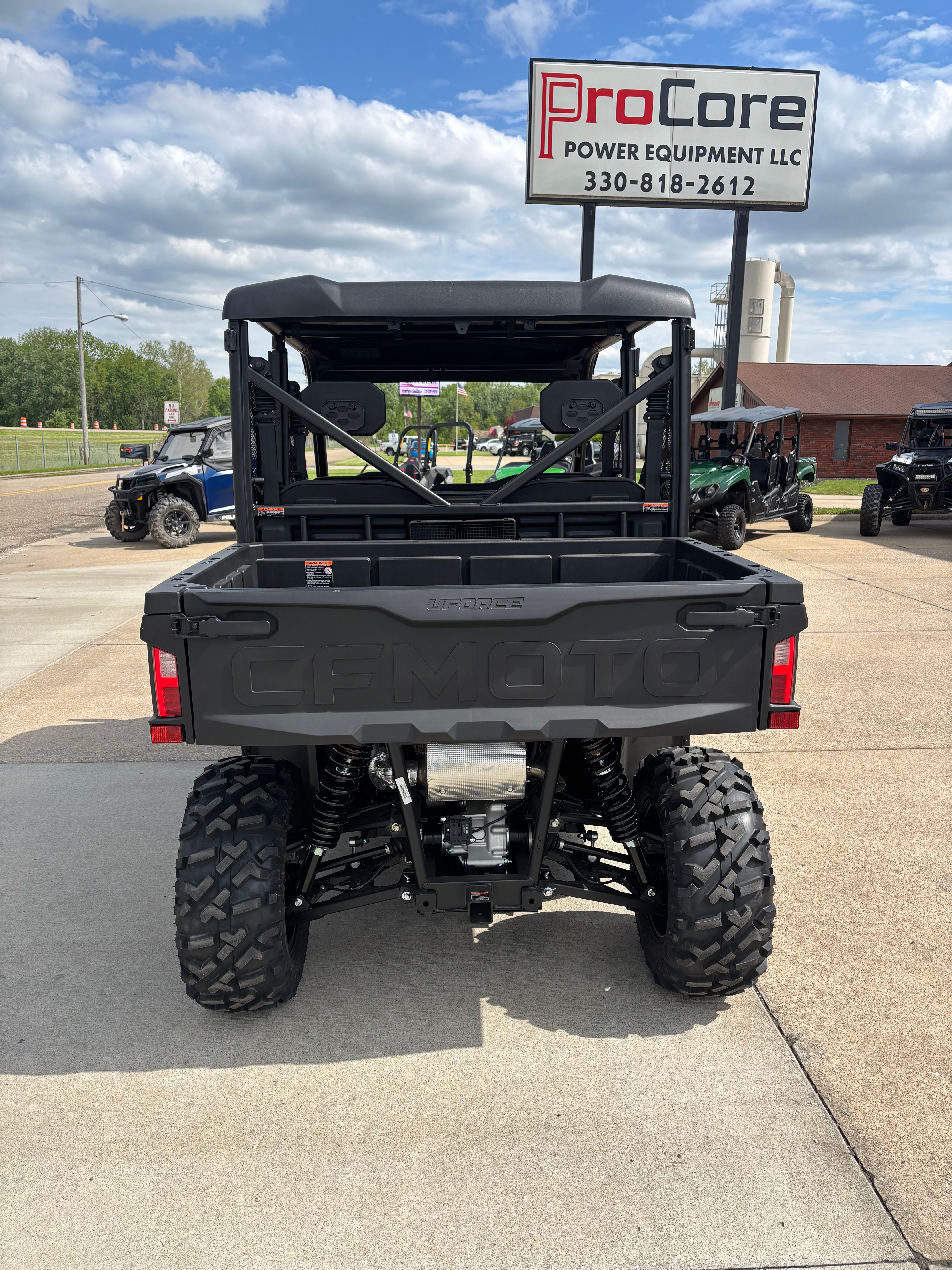2026 Cfmoto Uforce 800 Crew Cab Side by Side Blue