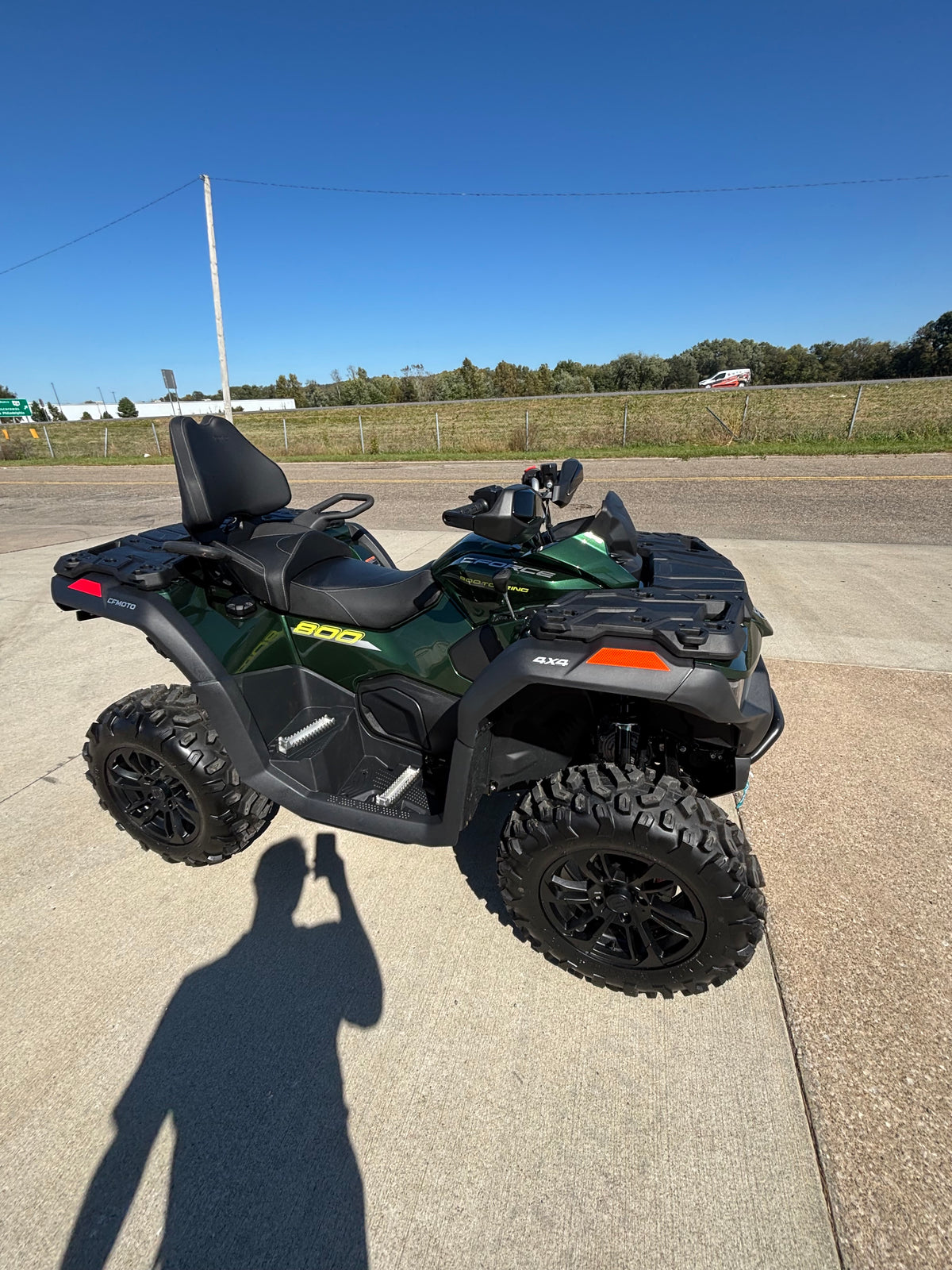 2027 CFMOTO CFORCE 800 Touring Forest Green