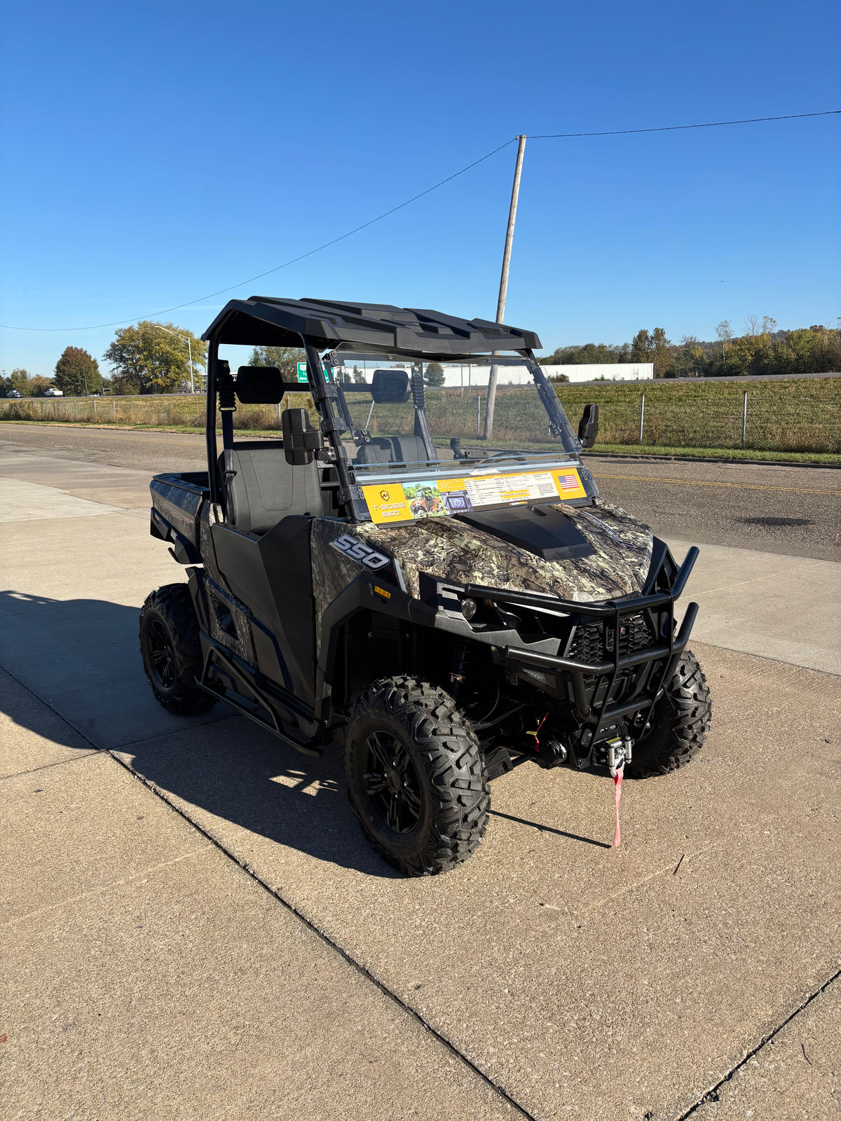 Used 2025 Massimo TBOSS 550 Side By Side