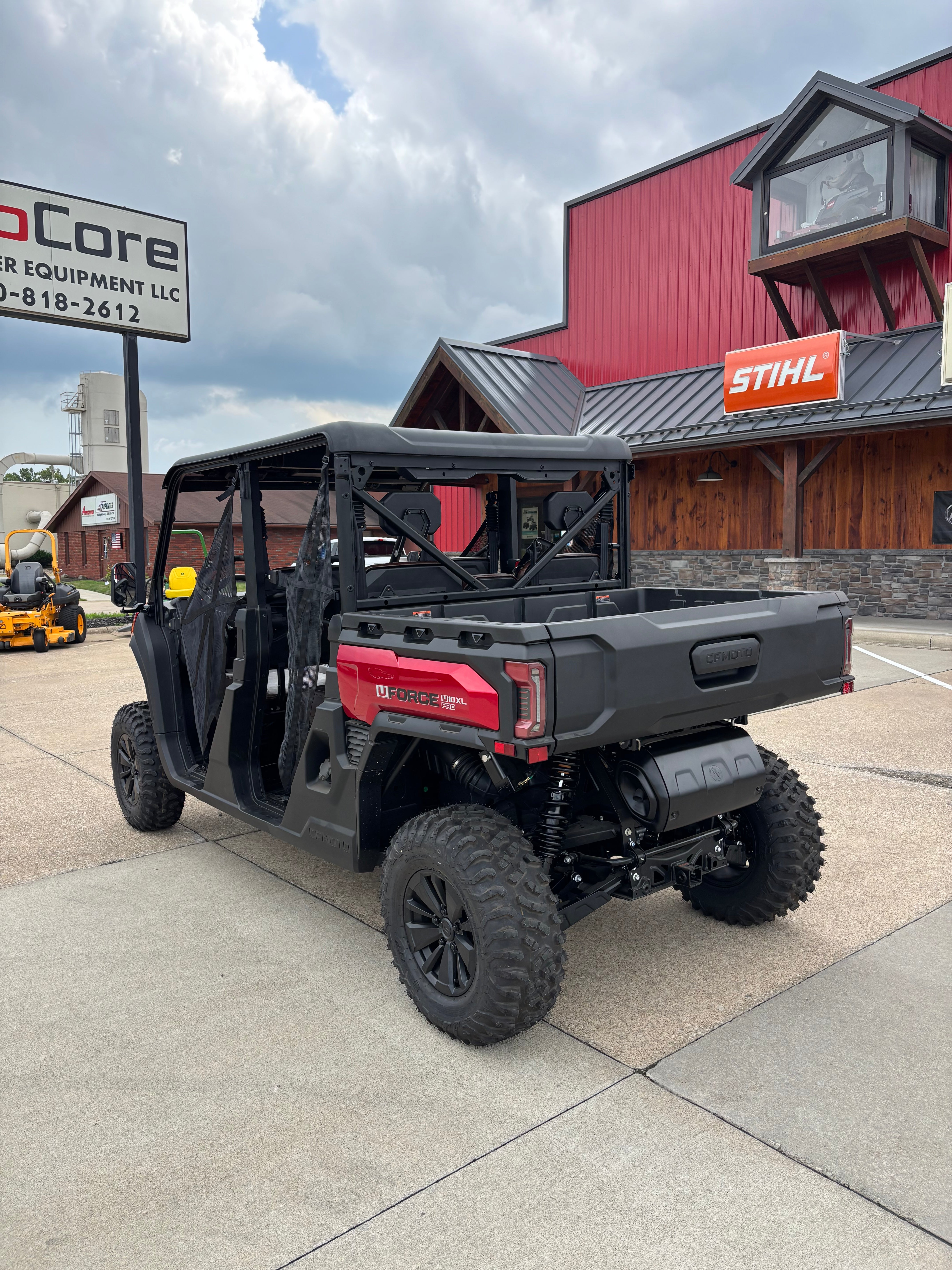 2026 Cfmoto Uforce U10 Pro Crew Cab Side by Side Red