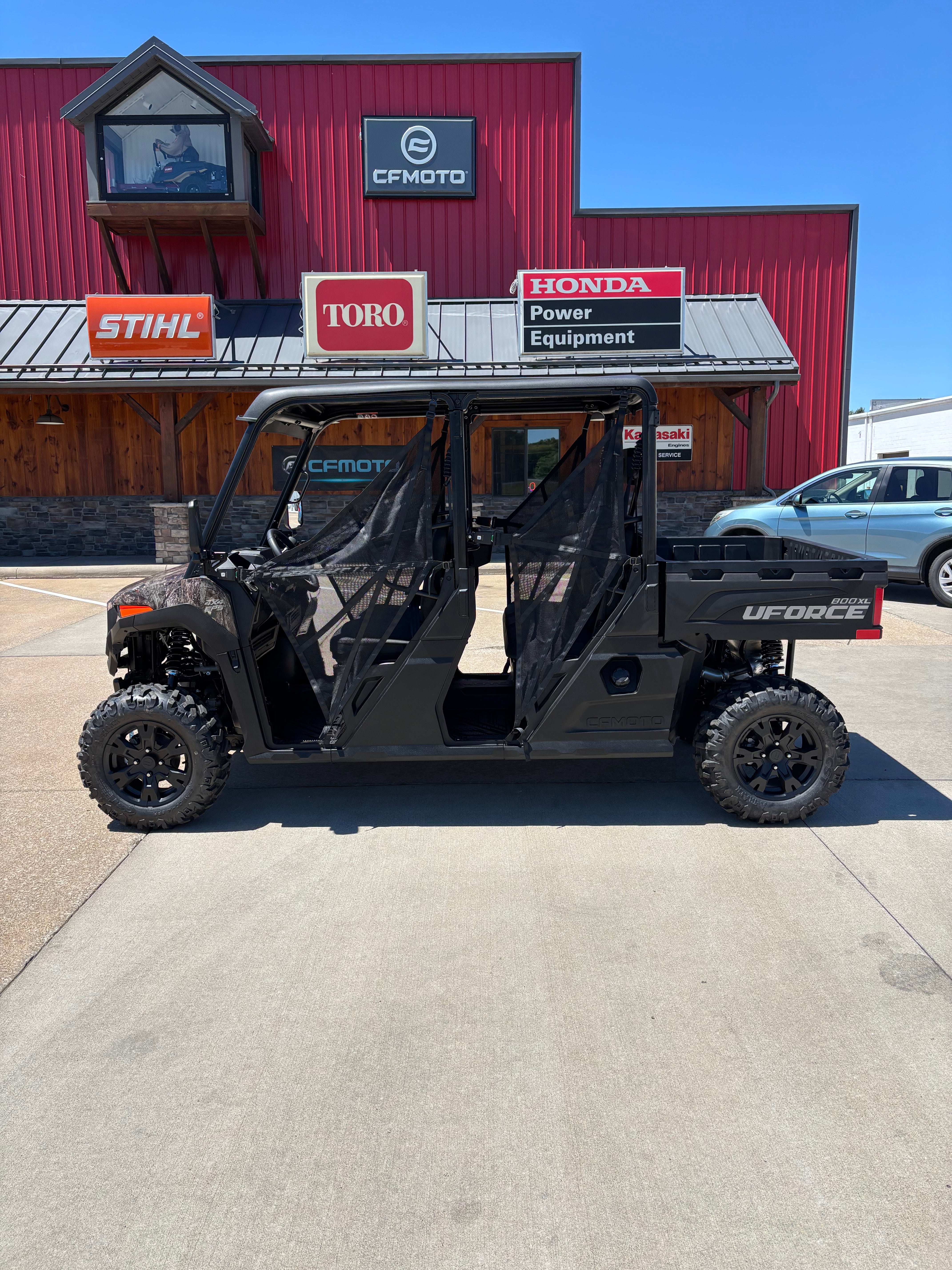 2026 Cfmoto Uforce 800 Crew Cab Utility Side by Side Camo