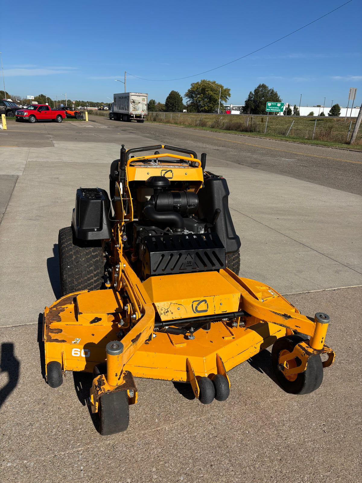 Used Cub Cadet Commercial Stand-On Mower 60-inch.