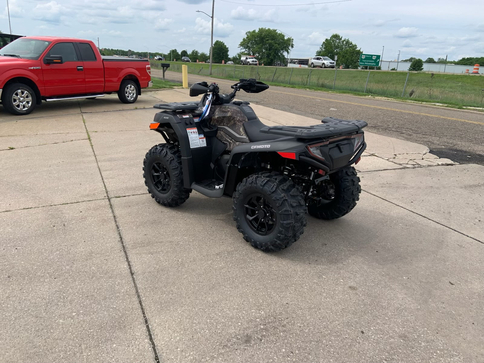 2026 Cfmoto Cforce 600 Utility Four Wheeler Camo