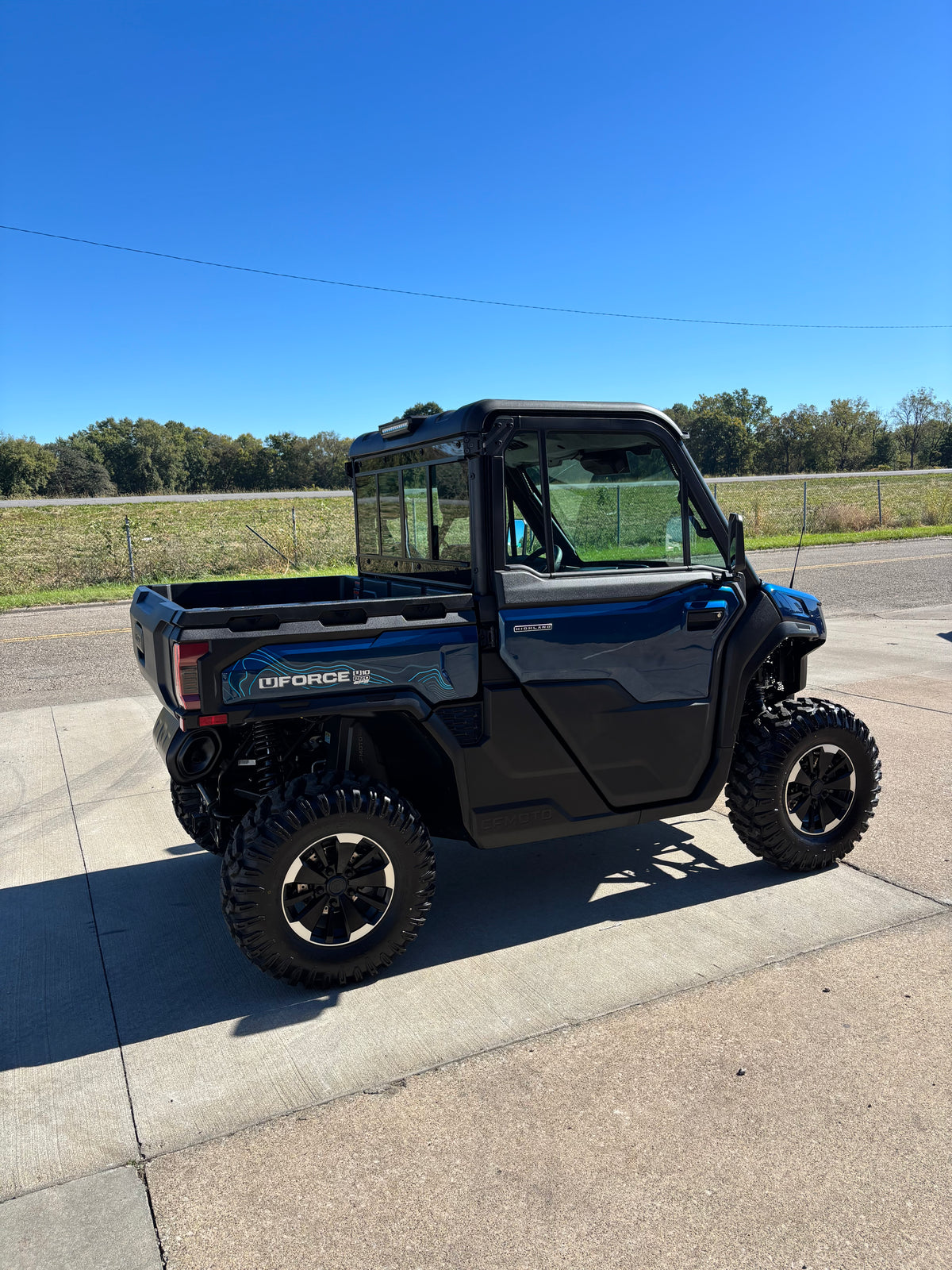 2027 CFMOTO UFORCE U10 Pro Highland Twilight Blue