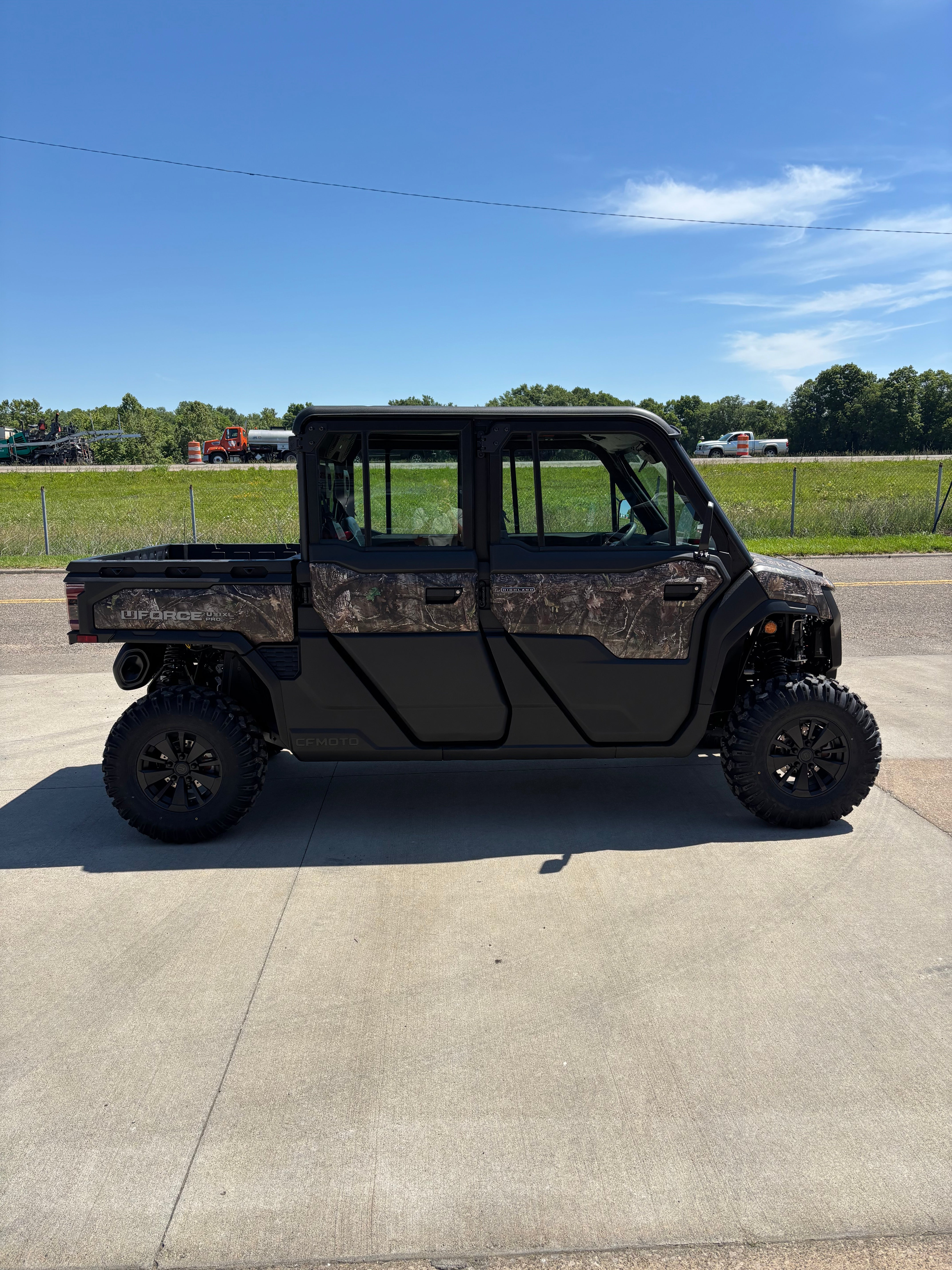 2026 Cfmoto U10 Pro Highland Crew Cab Side By Side Camo