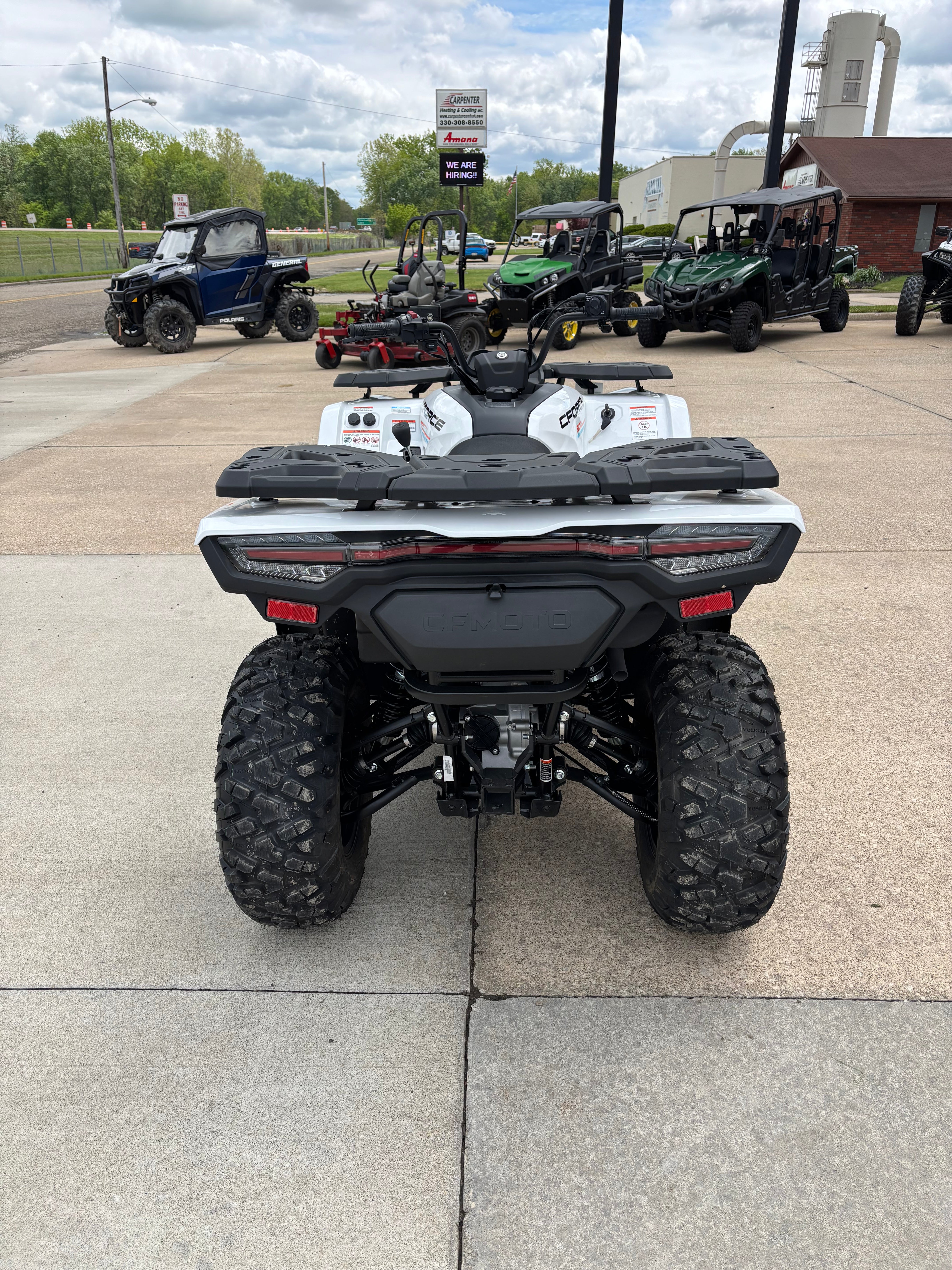 2026 CFMOTO CFORCE 500 White