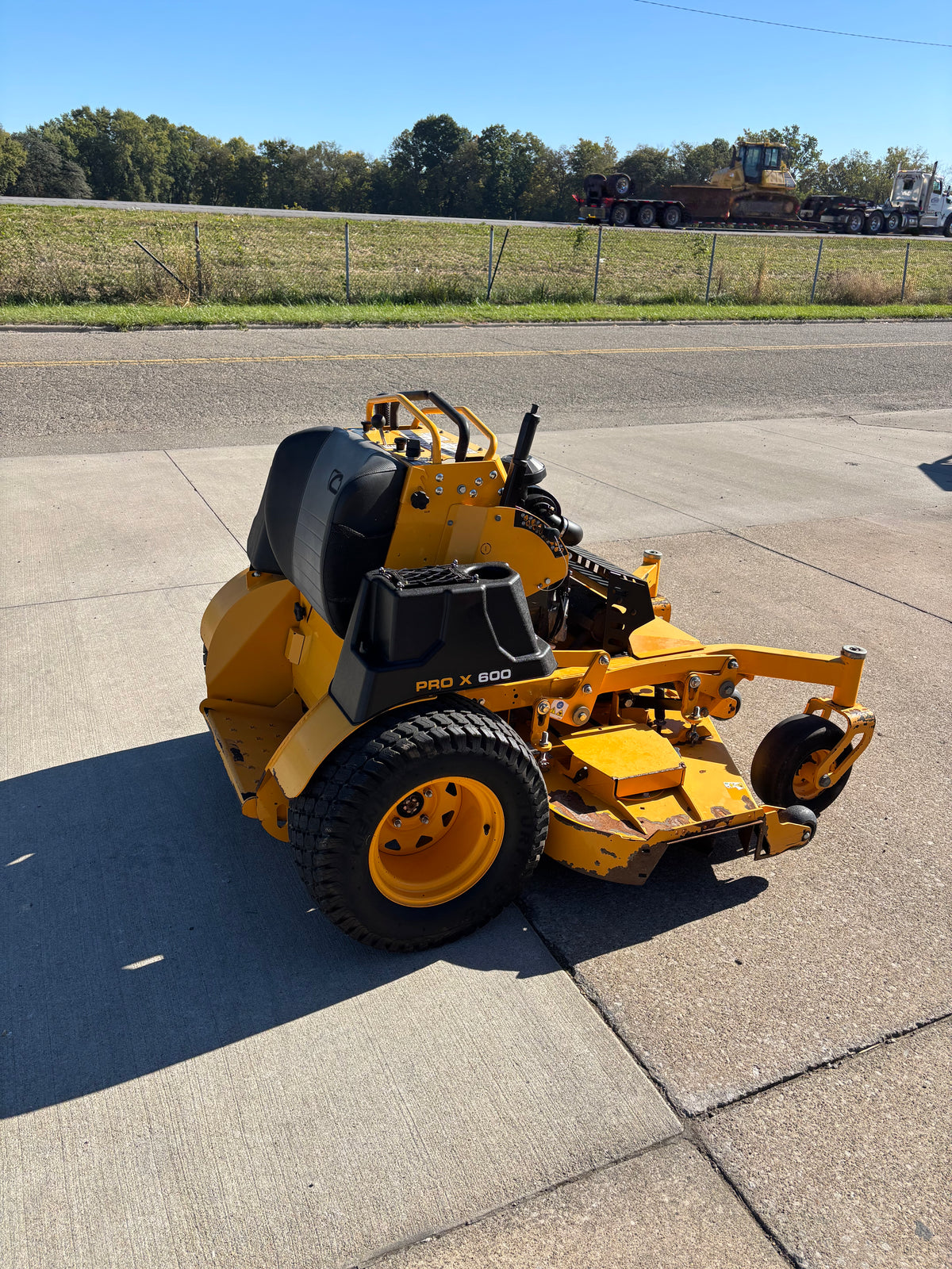 Used Cub Cadet Commercial Stand-On Mower 60-inch.