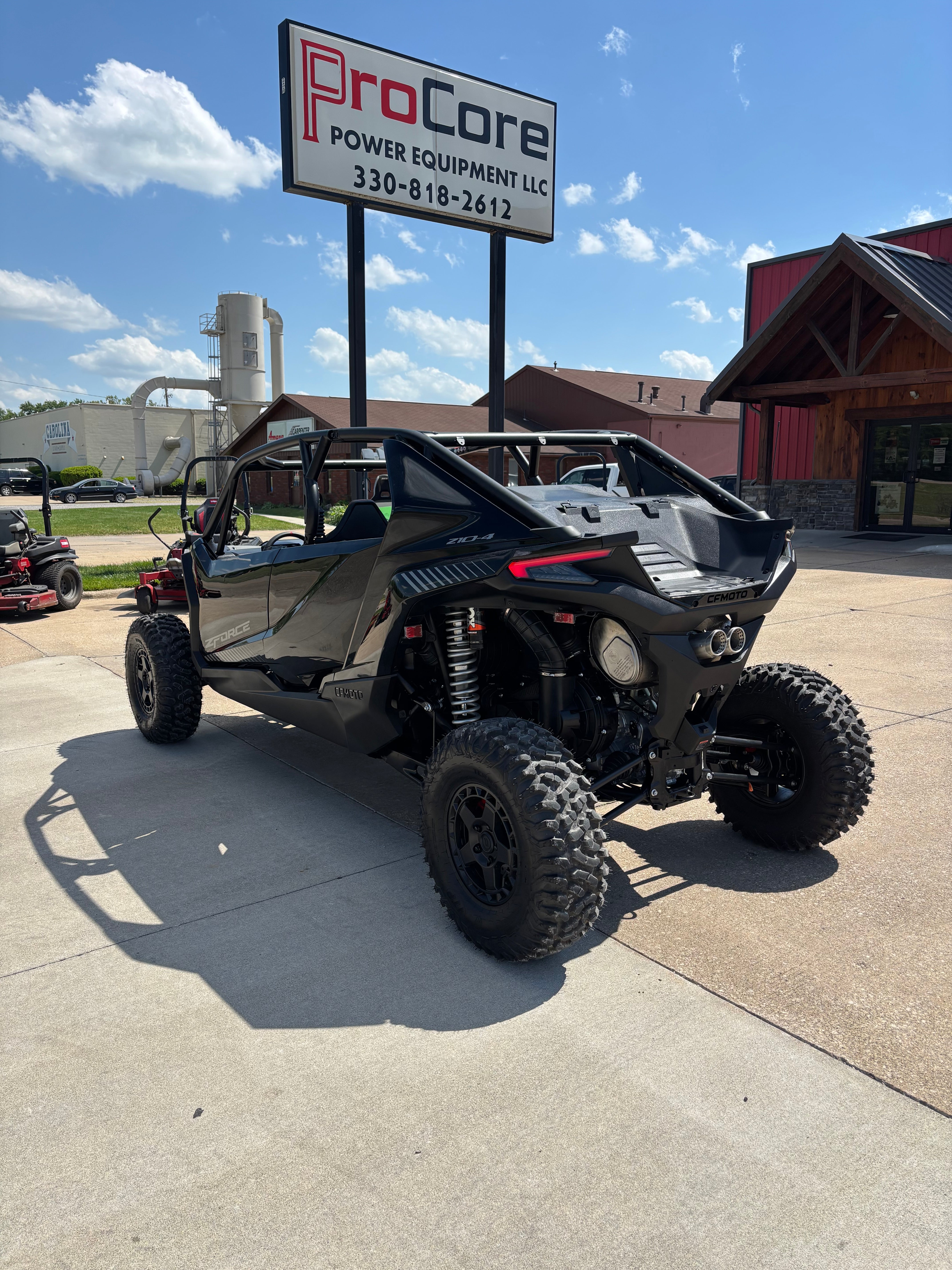 2026 Cfmoto Z10 4 Sport Sport Side By Side Black