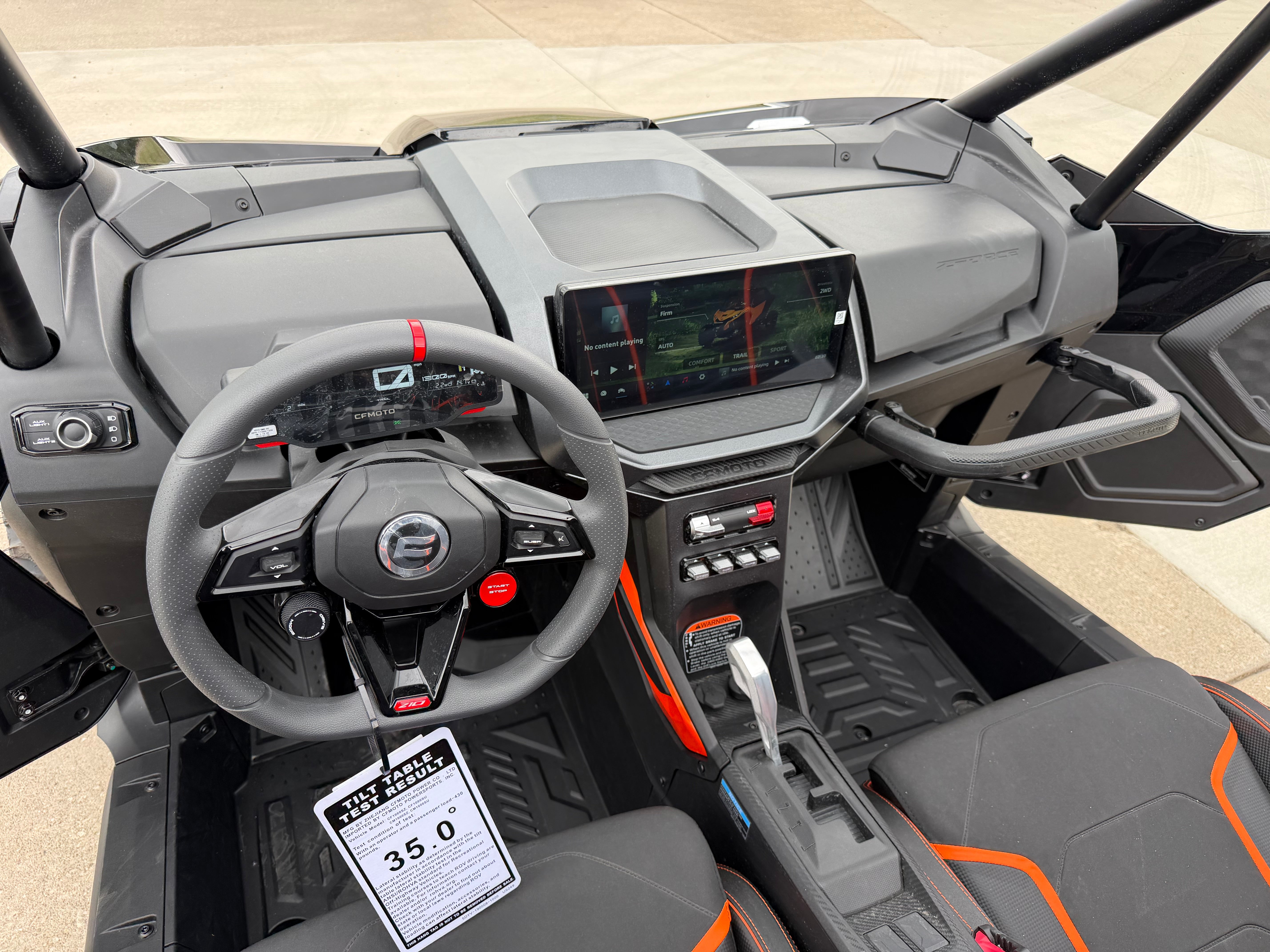 2026 Cfmoto Z10 Turbo Sport Side By Side