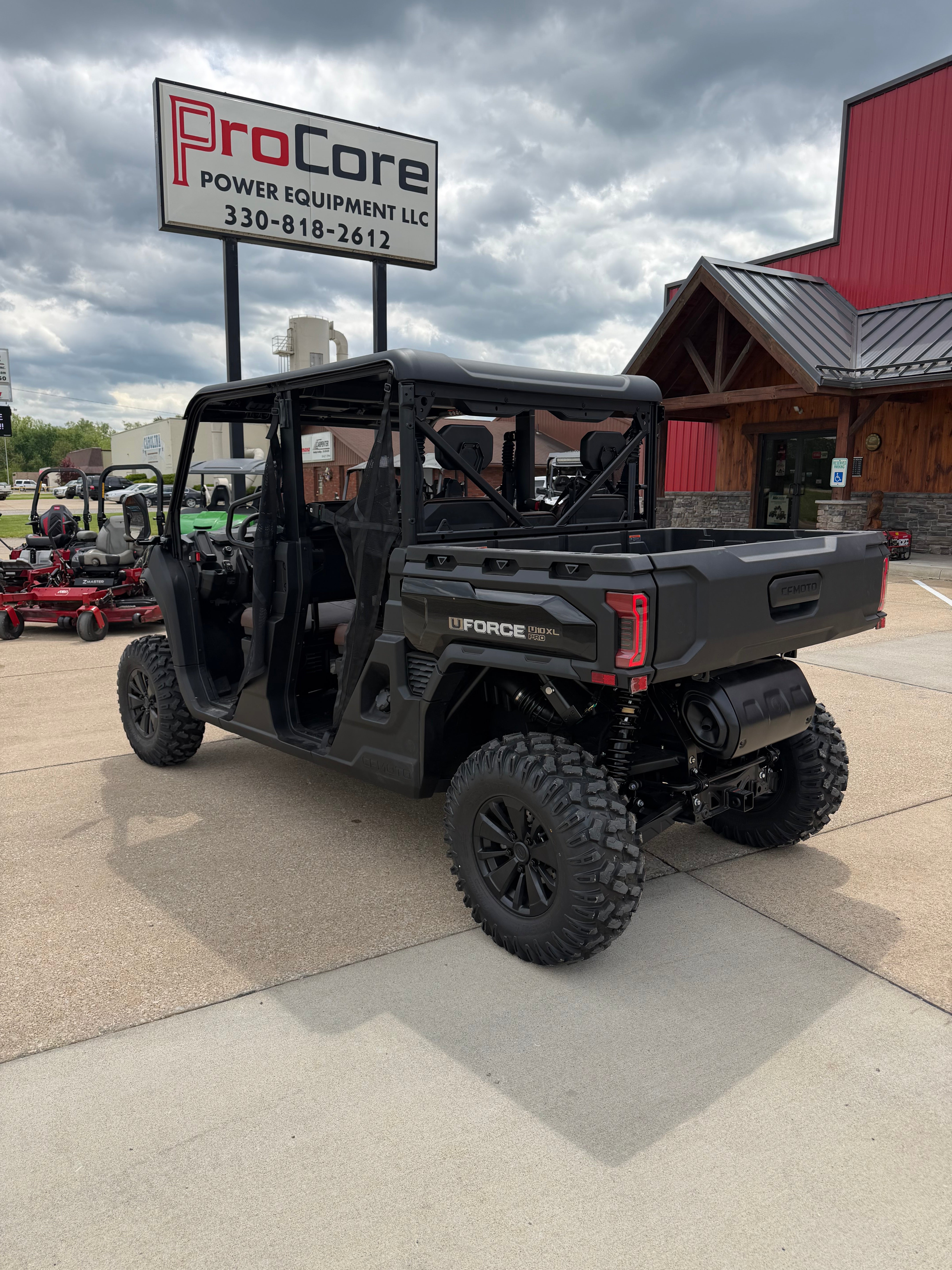2026 Cfmoto Uforce U10 Pro Crew Cab Black