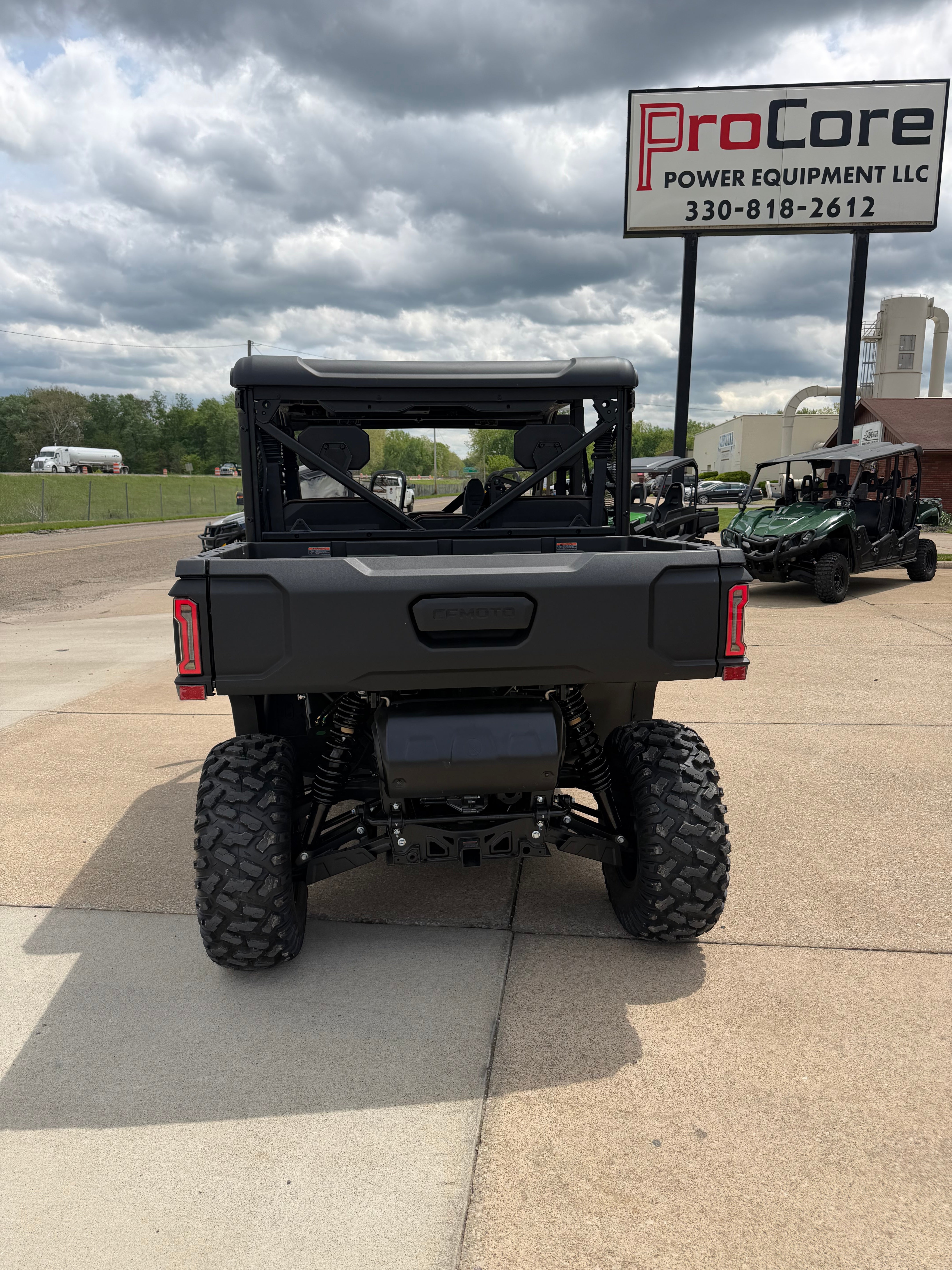 2026 Cfmoto Uforce U10 Pro Crew Cab Black
