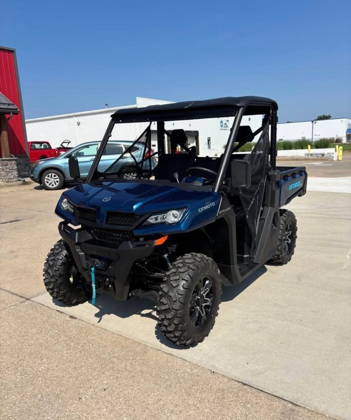 2025 Cfmoto Uforce 1000 Utility Side By Side Blue