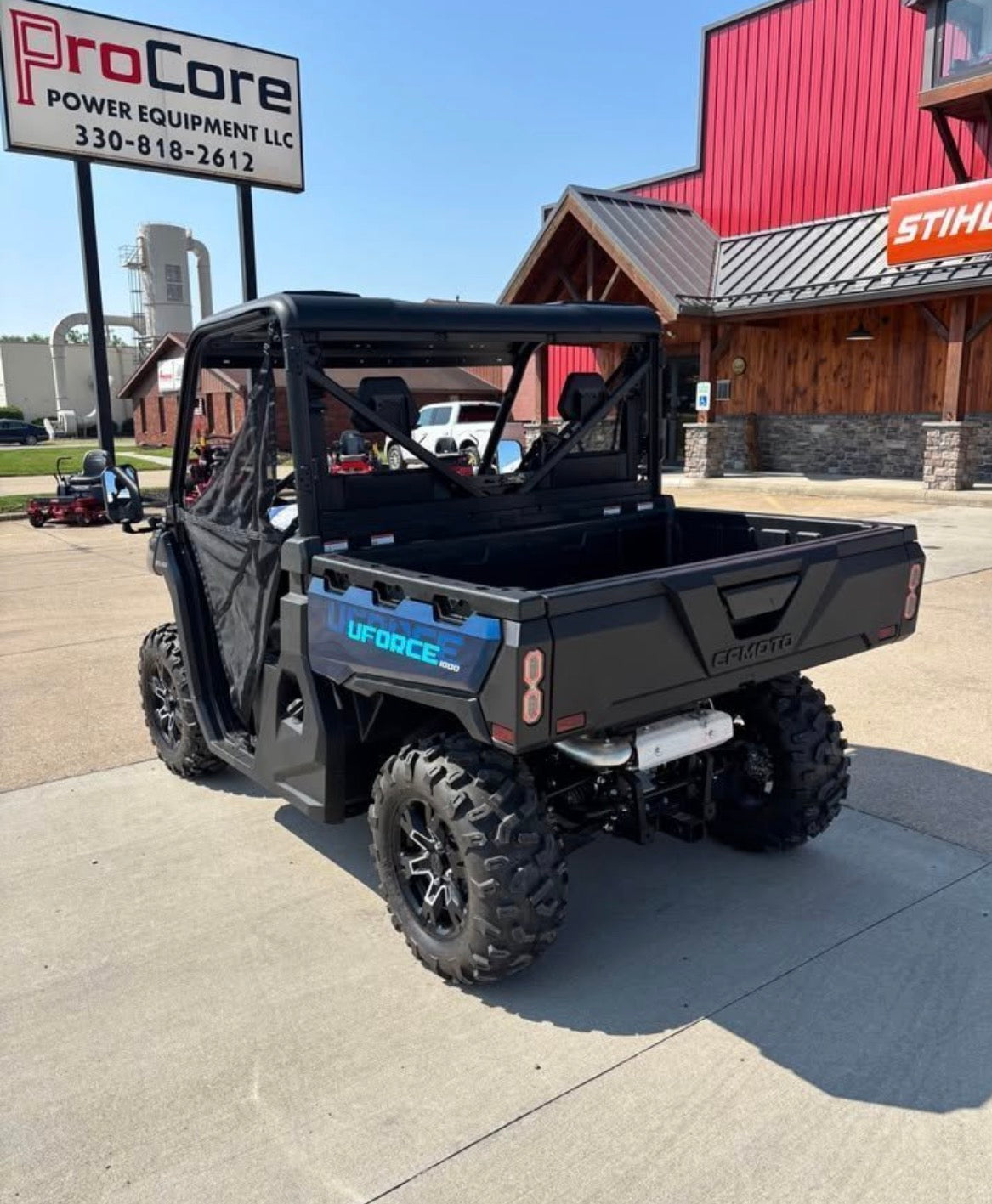 2025 Cfmoto Uforce 1000 Utility Side By Side Blue
