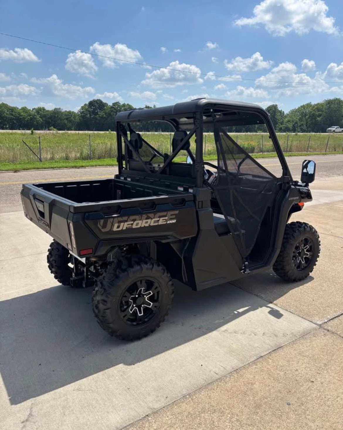 2025 Cfmoto Uforce 1000 Side By Side Black