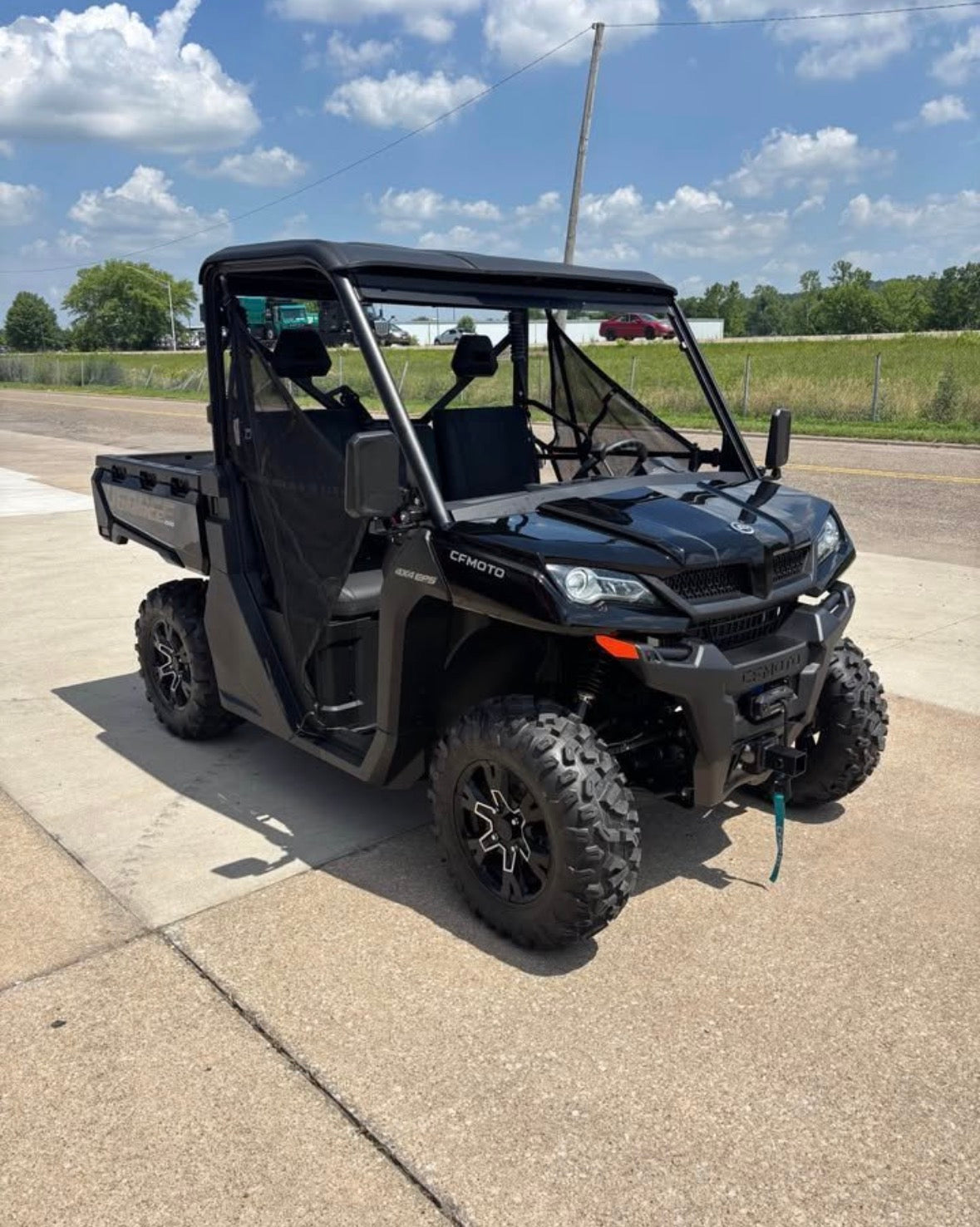 2025 Cfmoto Uforce 1000 Side By Side Black