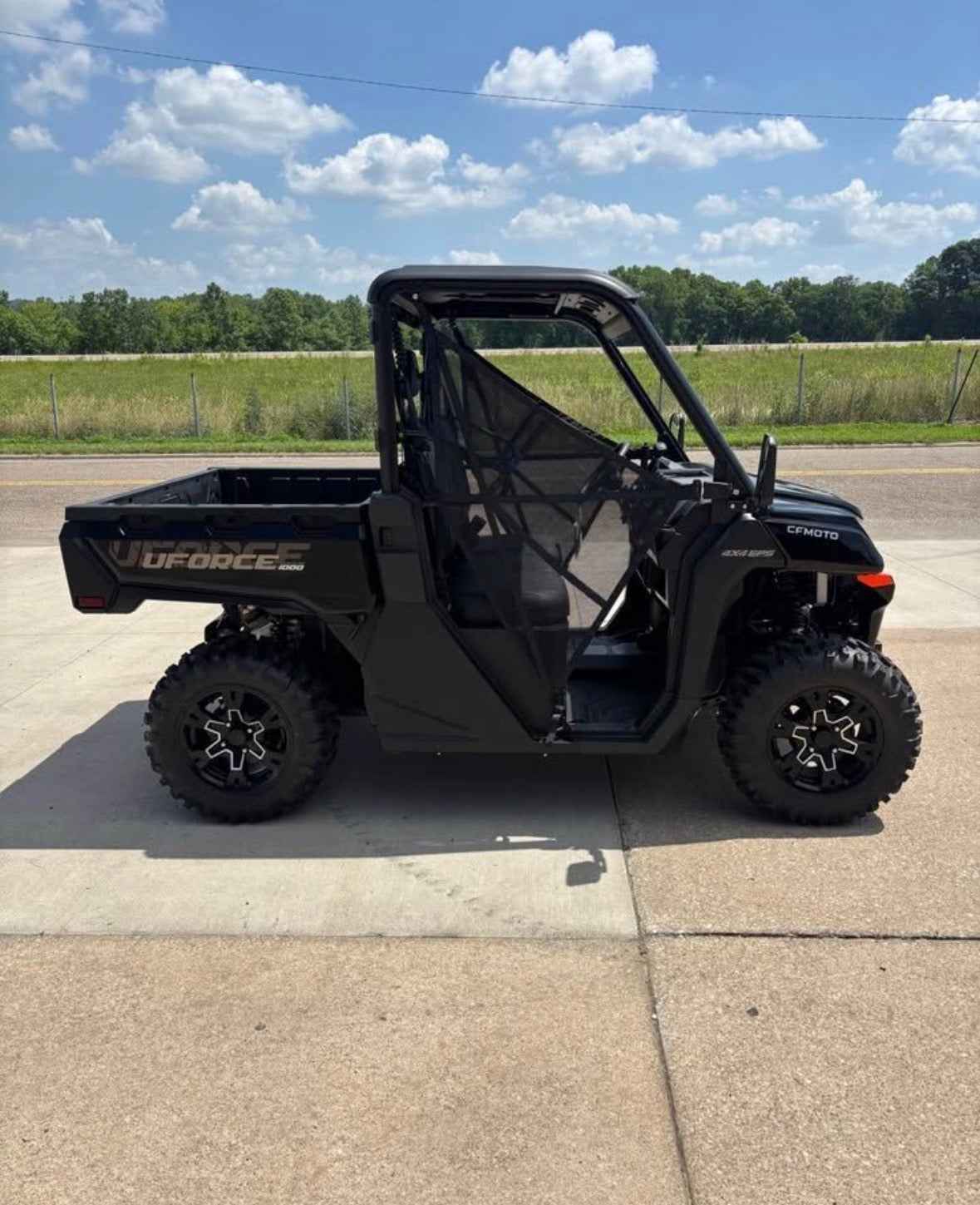 2025 Cfmoto Uforce 1000 Side By Side Black