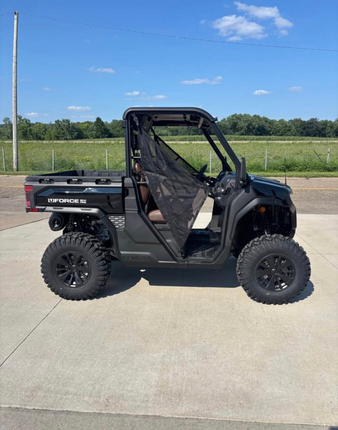 2025 Cfmoto Uforce U10 Pro Utility Side By Side Black