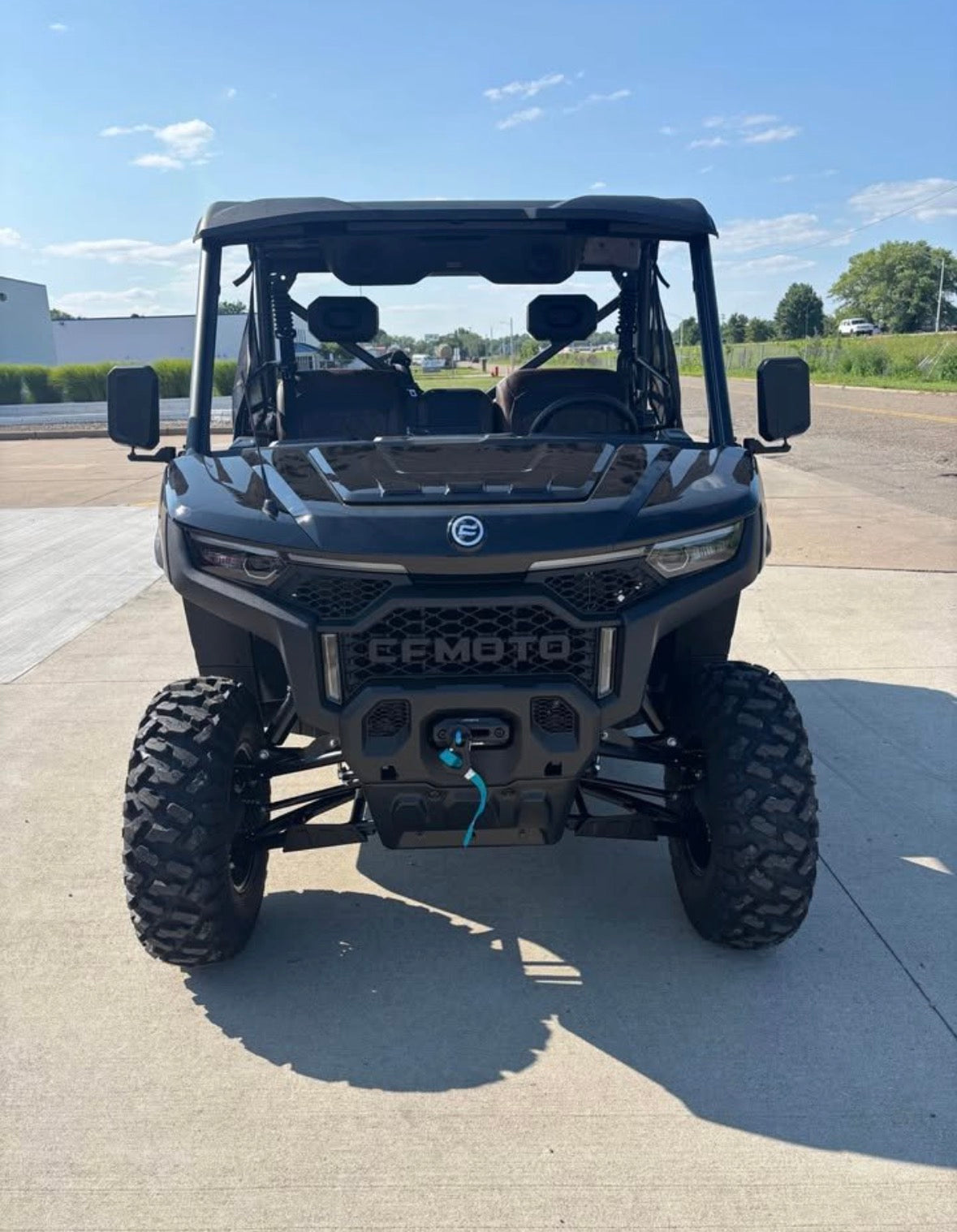 2025 Cfmoto Uforce U10 Pro Utility Side By Side Black