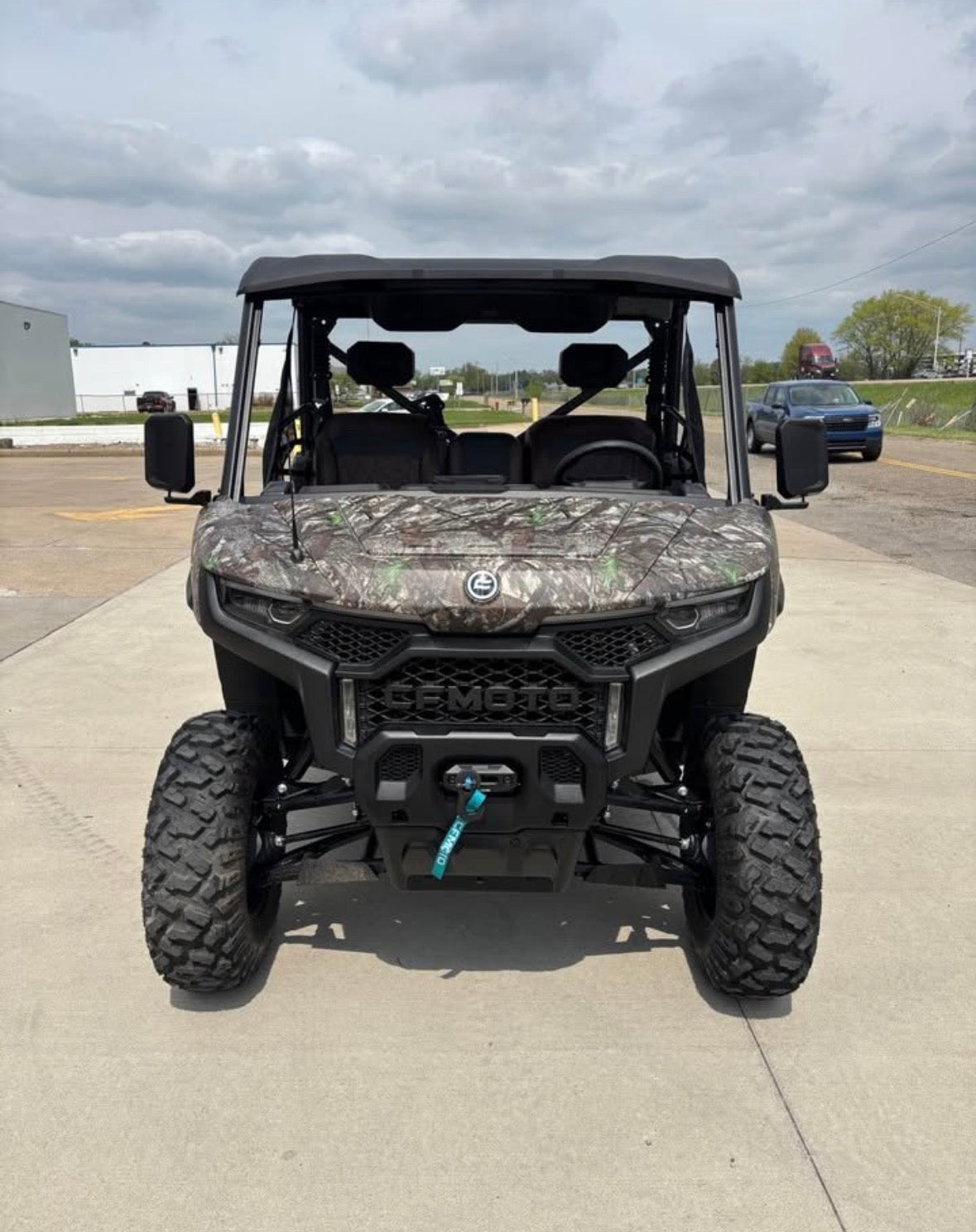2025 Cfmoto Uforce U10 Pro Utility Side by Side Camo