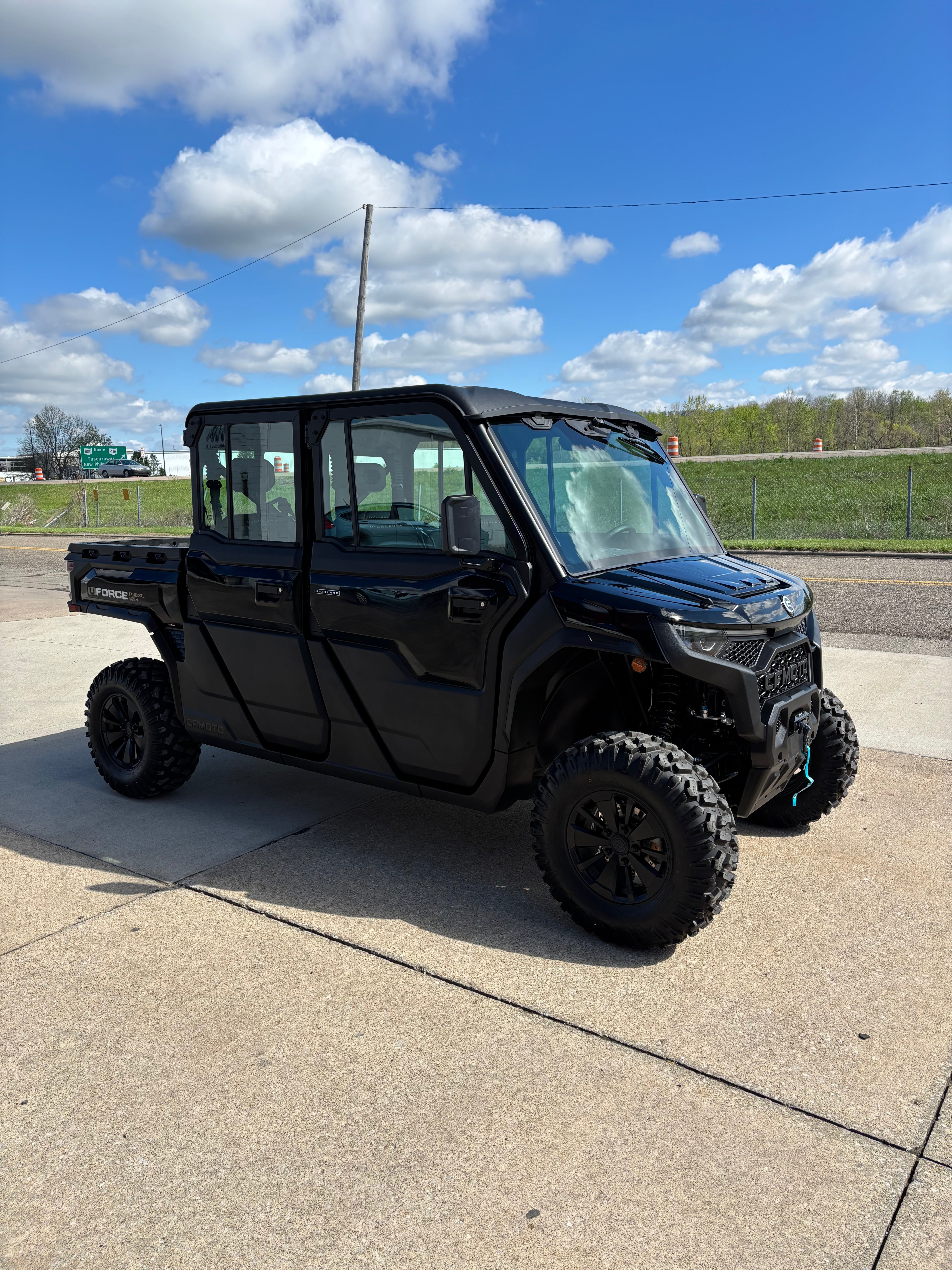 2026 Cfmoto U10 Pro Highland Side By Side Black