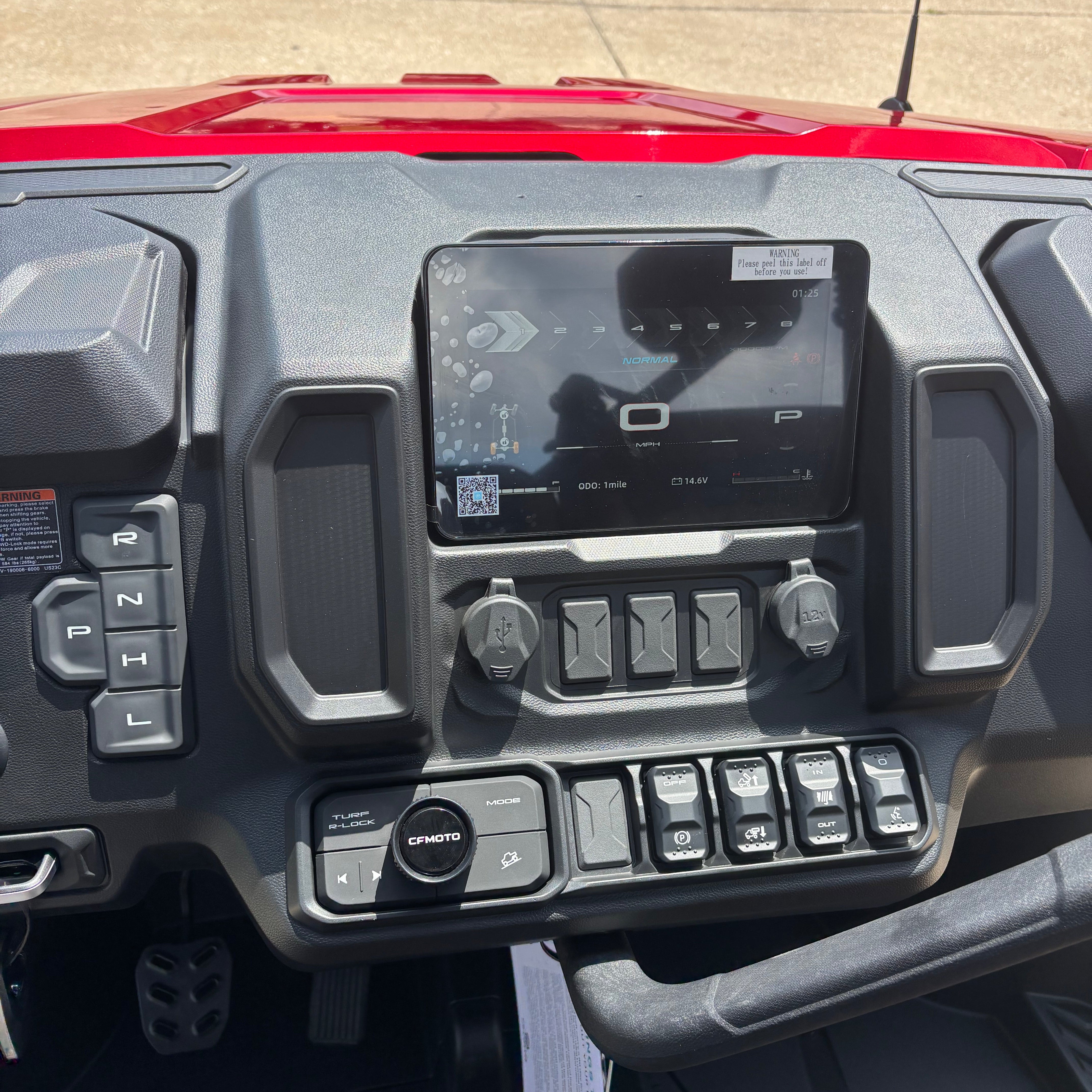 U10 pro dash and screen with buttons 