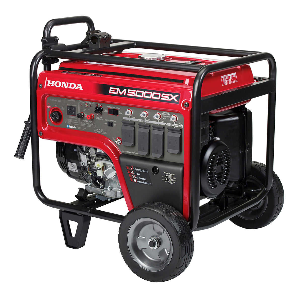 Honda EM5000SX generator left side